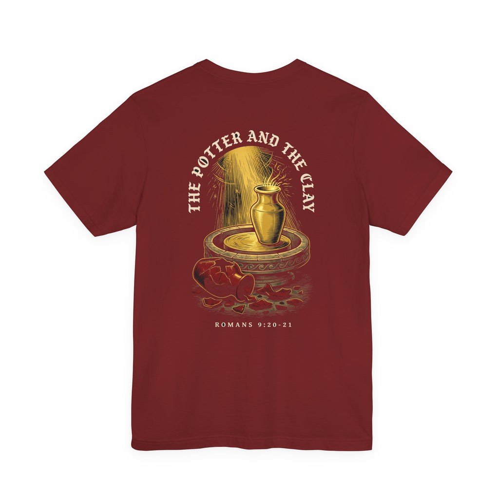The Potter and the Clay Christian Tee | Reformed Warrior Faith Shirt