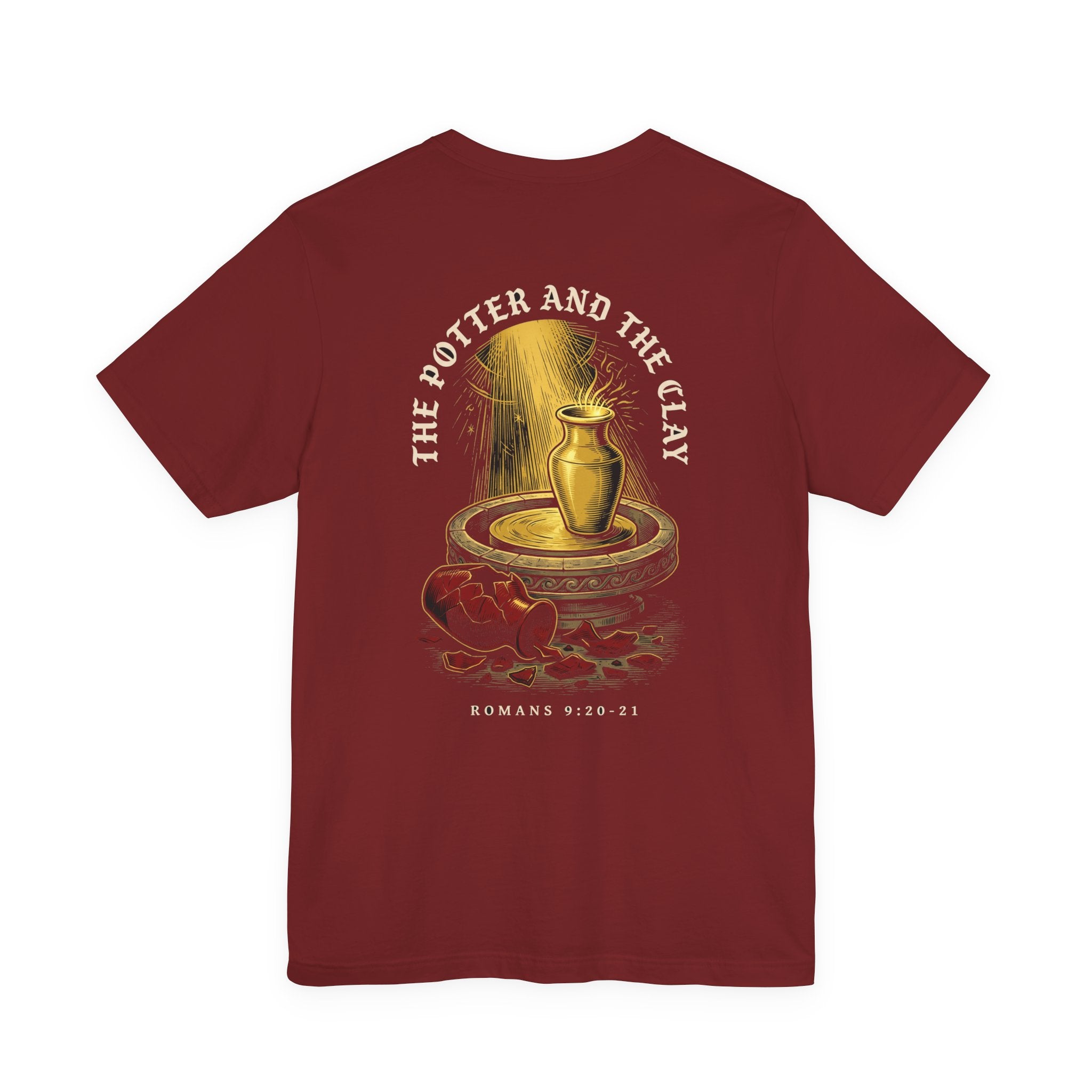 The Potter and the Clay Christian Tee | Reformed Warrior Faith Shirt