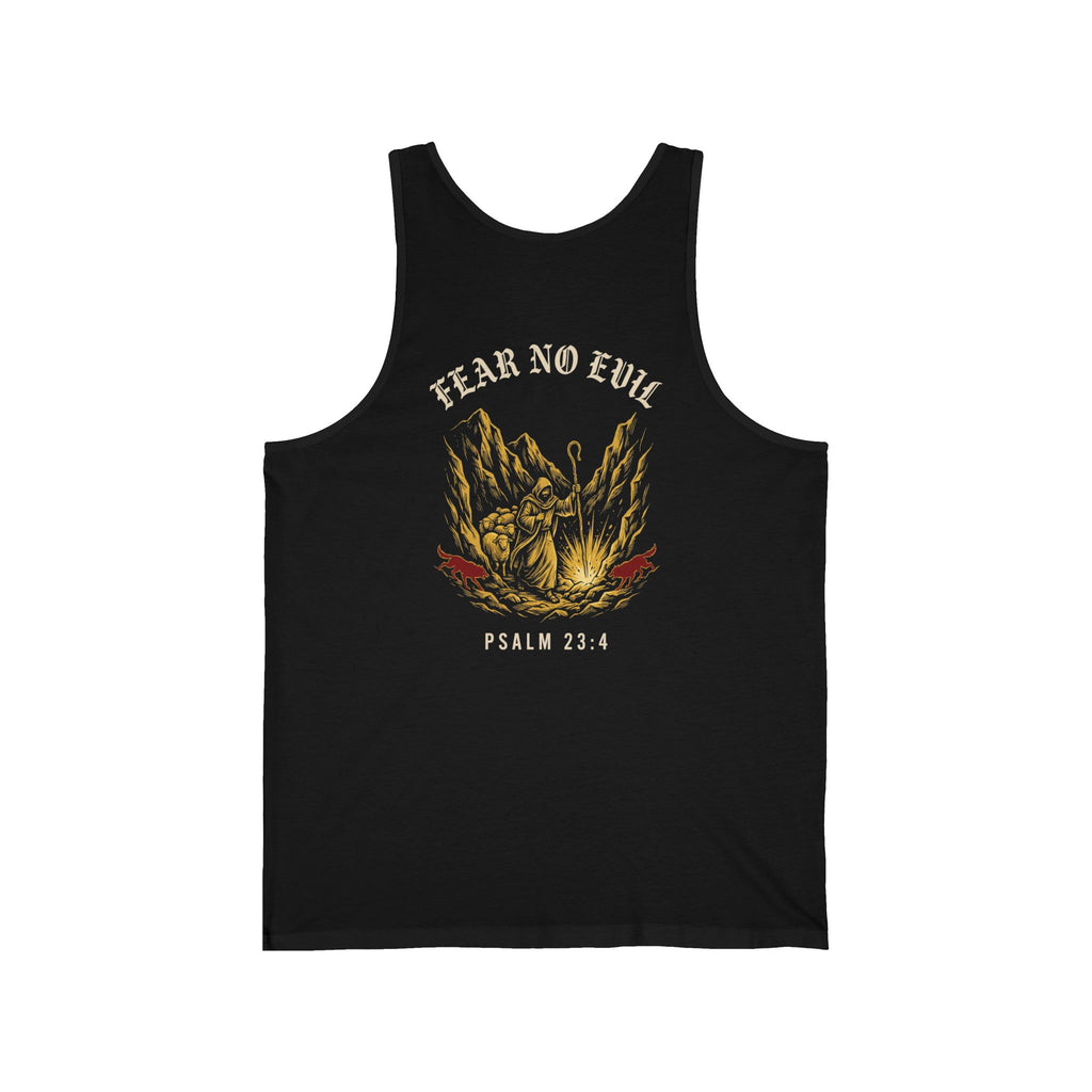 Fear No Evil Christian Tank | Psalm 23:4 Warrior Faith Bible