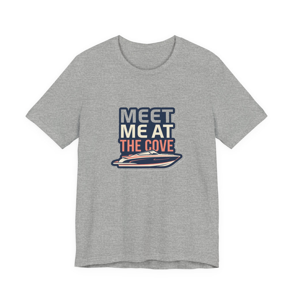 Lake Life T-Shirt - Meet Me at the Cove Boating Tee