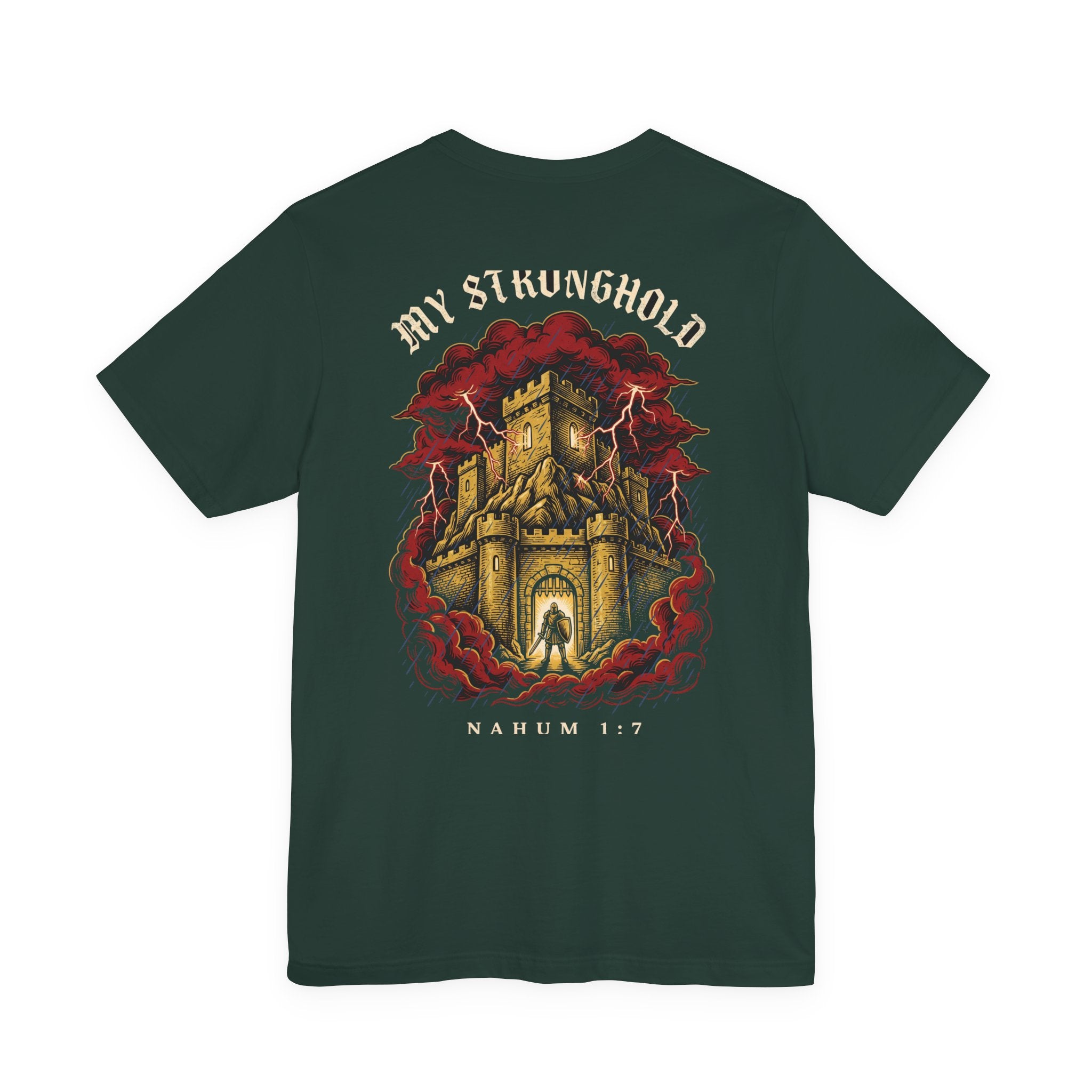 My Stronghold Christian Tee | Reformed Warrior Faith Shirt
