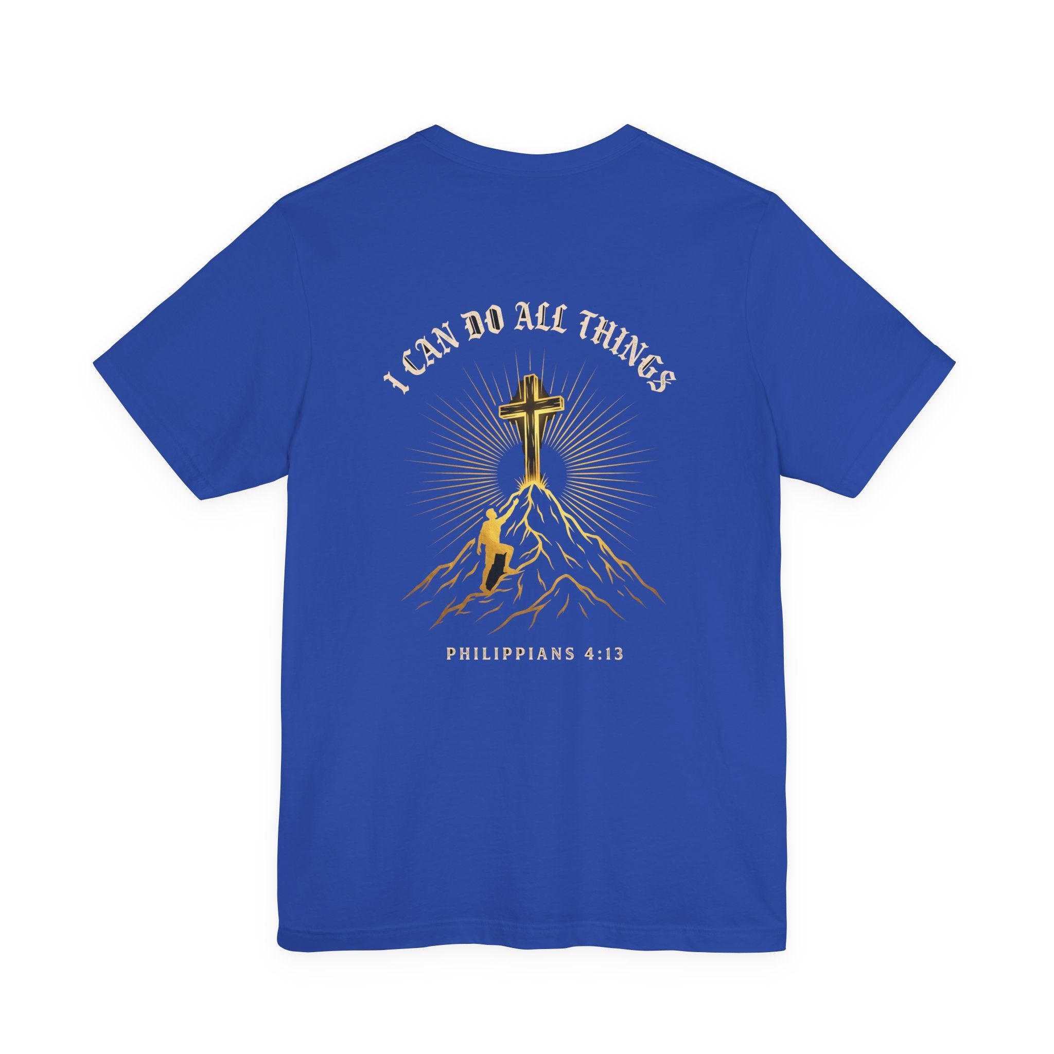 I Can Do All Things Through Christ Christian Tee | Faith Bible Verse Shirt