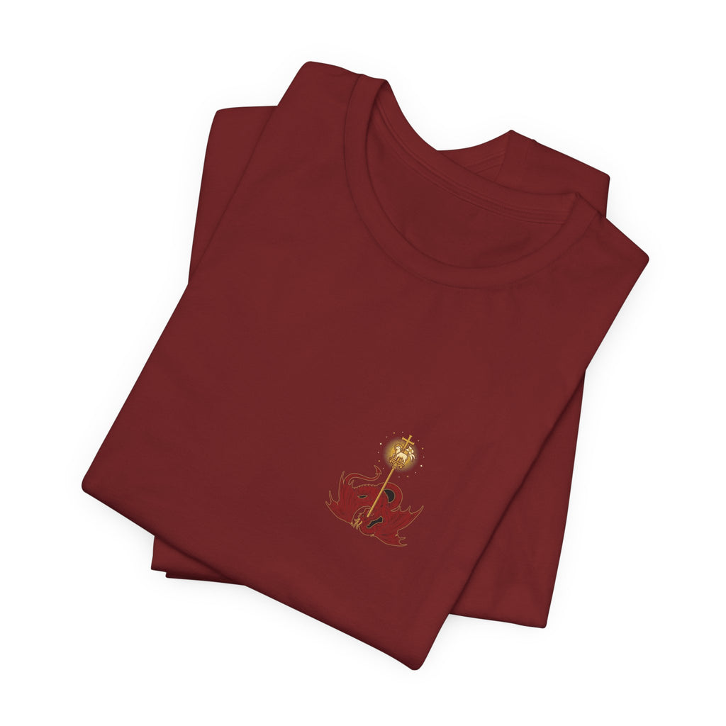 By the Blood Christian Tee | Reformed Warrior Faith Shirt
