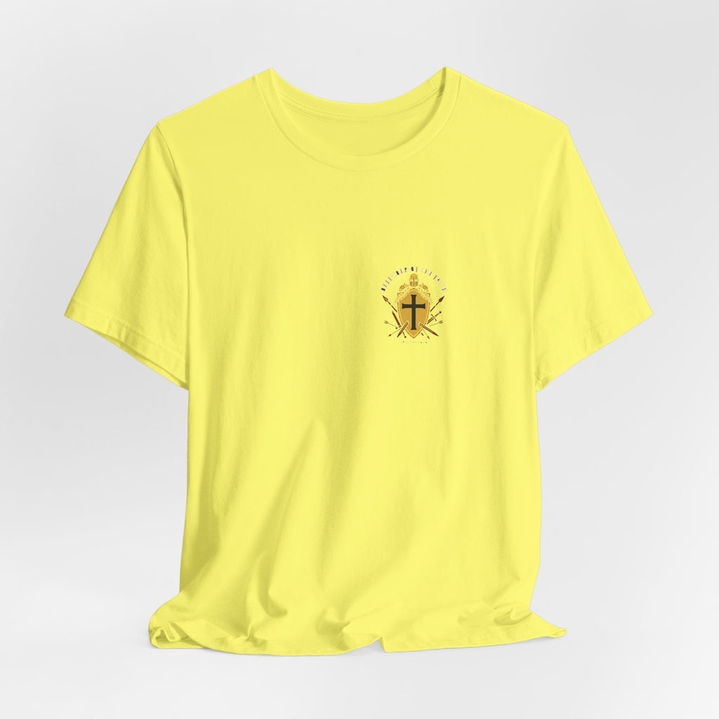 No Weapon Formed Against Me Warrior Christian Tee | Crusades Faith Bible Shirt