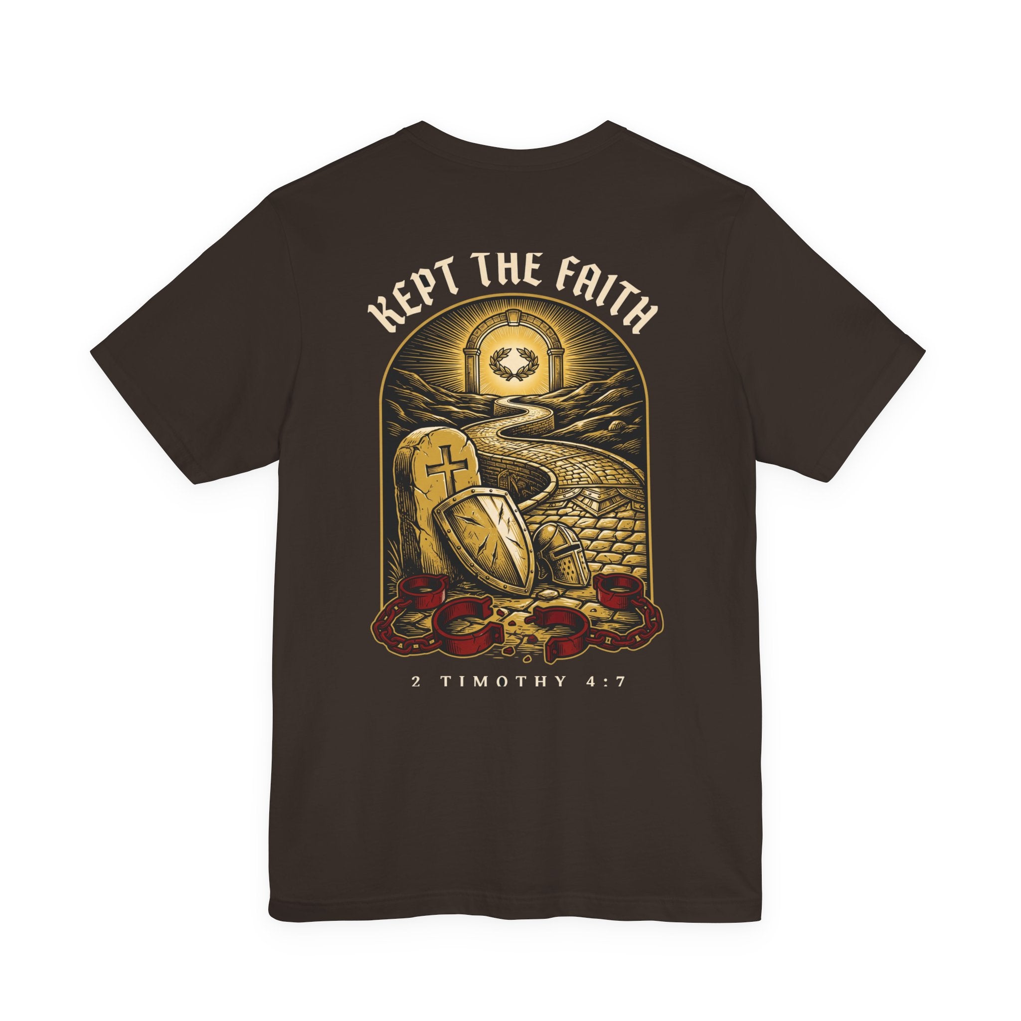 Kept the Faith Christian Tee | Reformed Warrior Faith Shirt