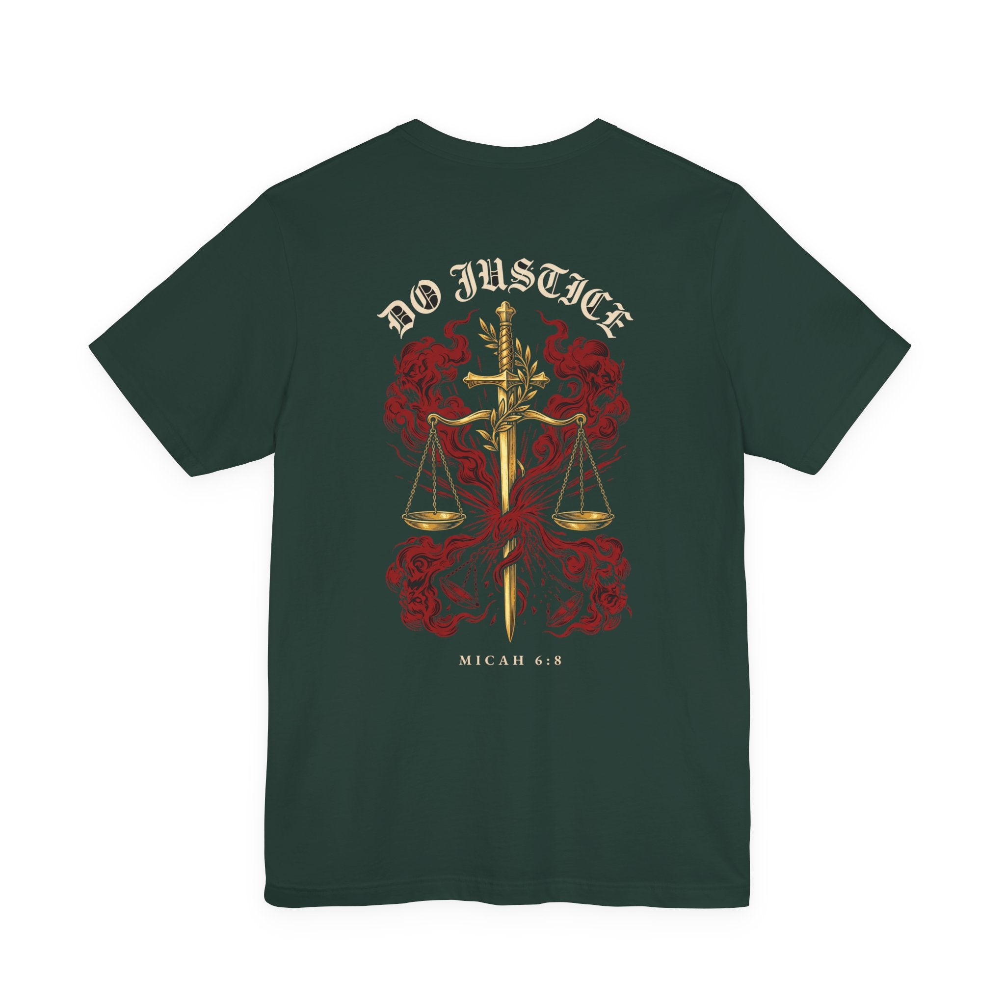 Do Justice Christian Tee | Reformed Warrior Faith Shirt