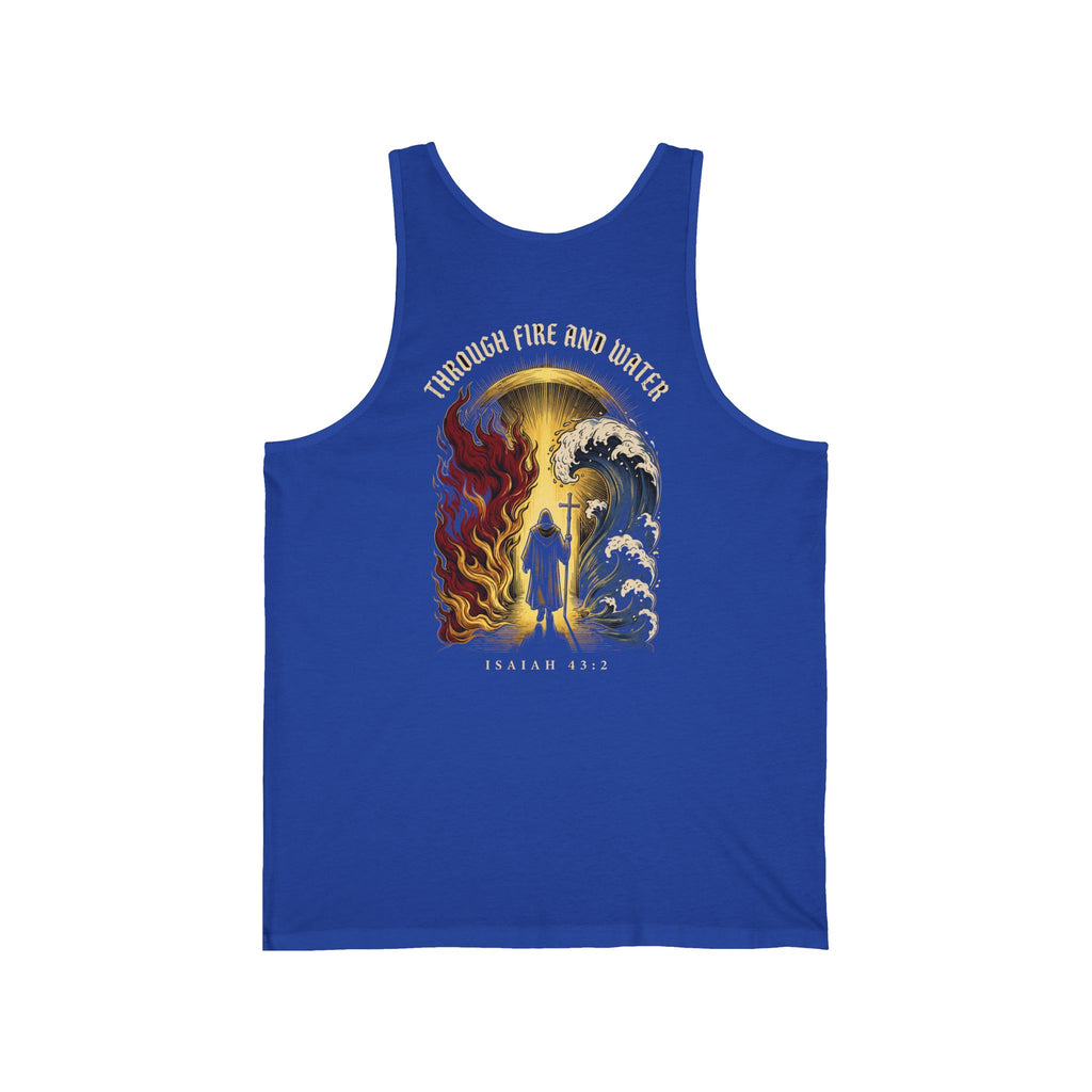 Through Fire and Water Christian Tank | Reformed Warrior Faith