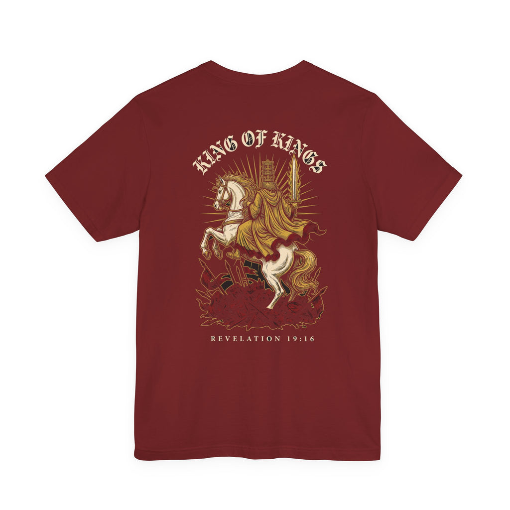 King of Kings and Lord of Lords Christian Tee | Reformed Warrior Faith Shirt