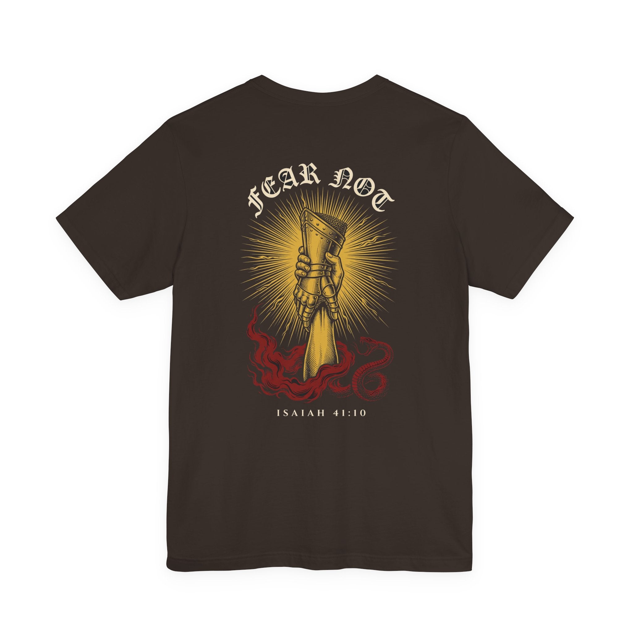 Fear Not Christian Tee | Reformed Warrior Faith Shirt
