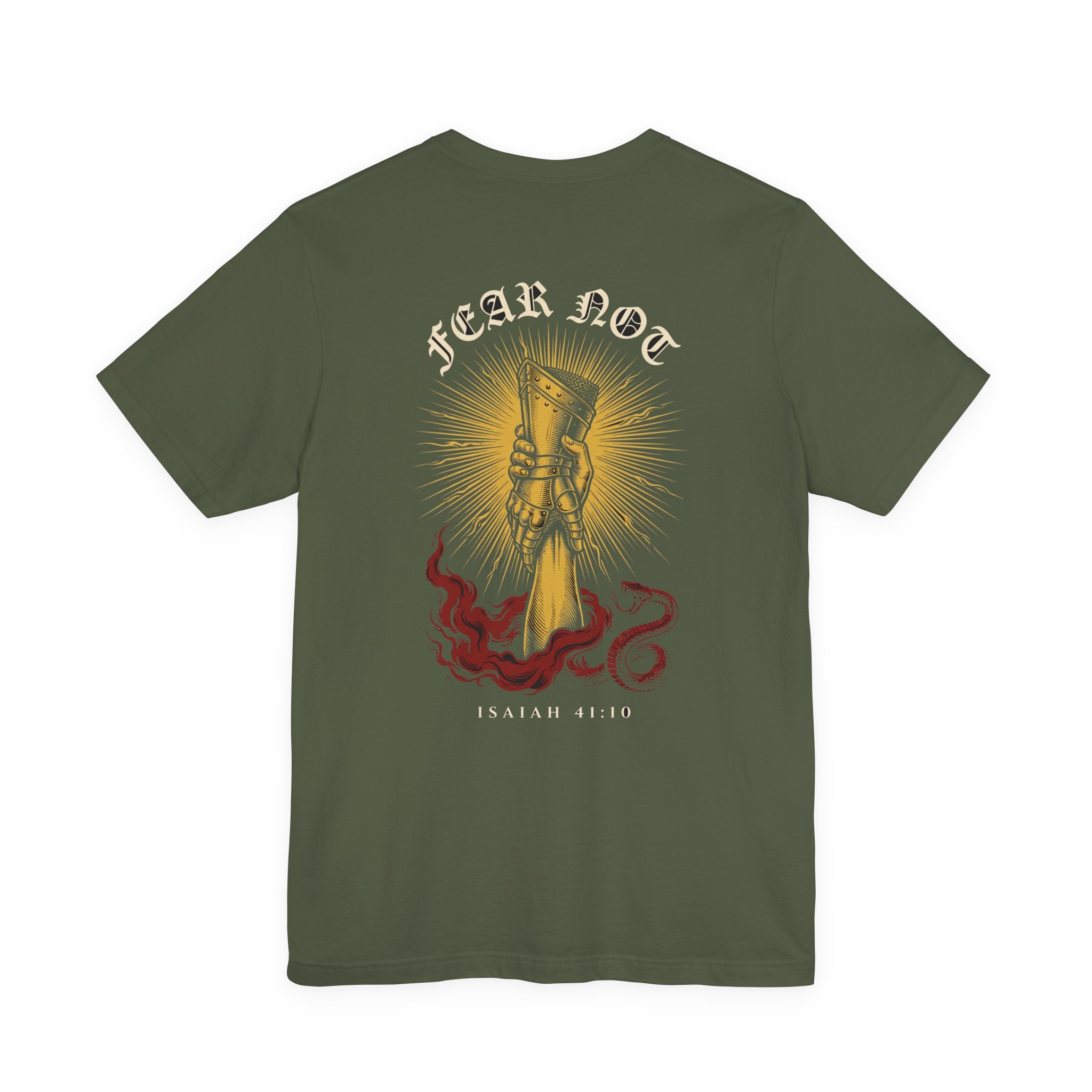 Fear Not Christian Tee | Reformed Warrior Faith Shirt