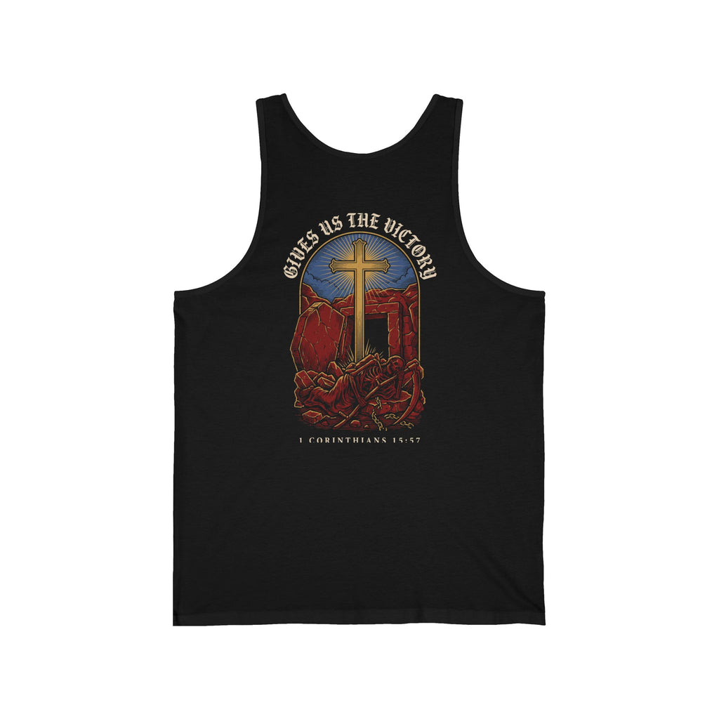 He Gives Us the Victory Christian Tank | Reformed Warrior Faith