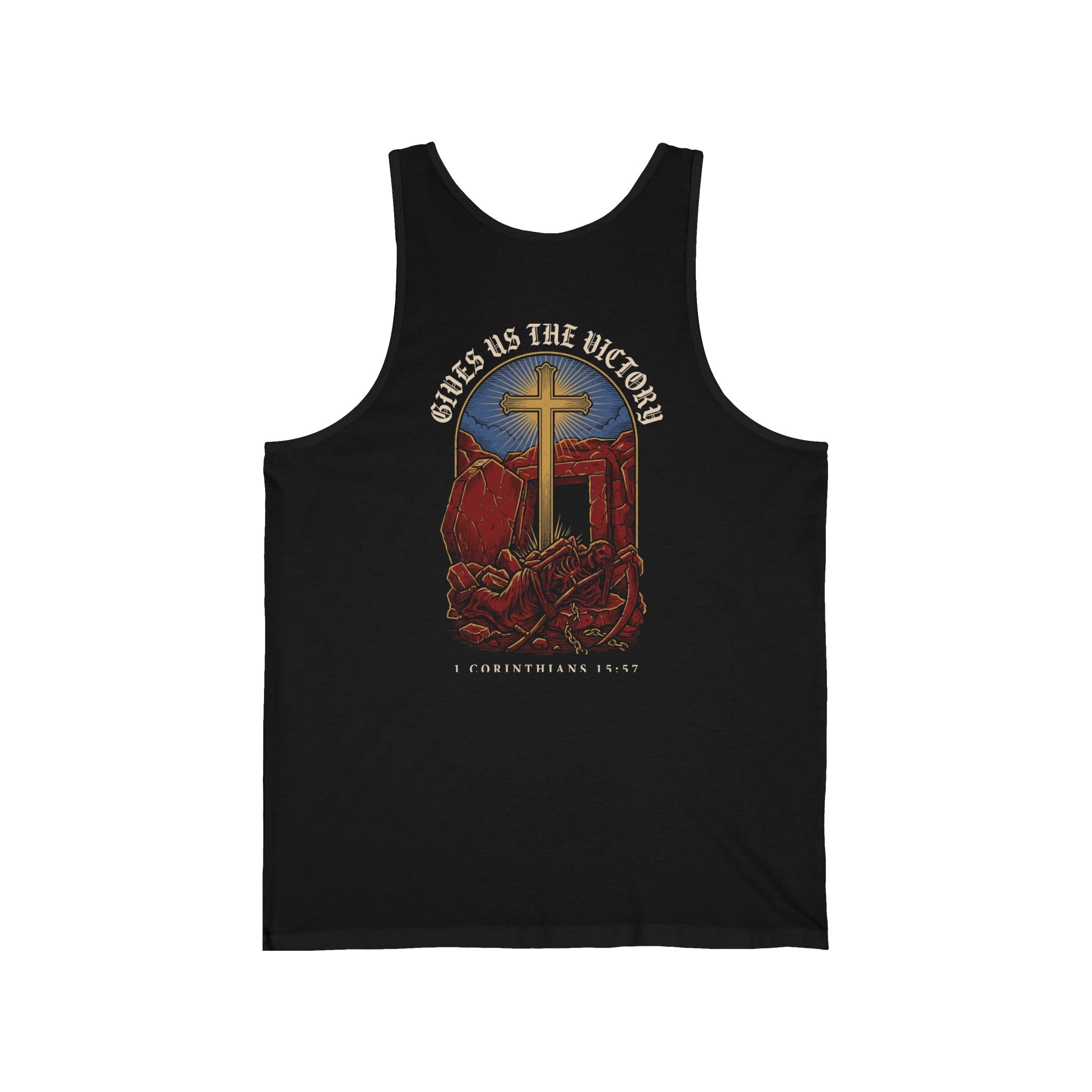 He Gives Us the Victory Christian Tank | Reformed Warrior Faith