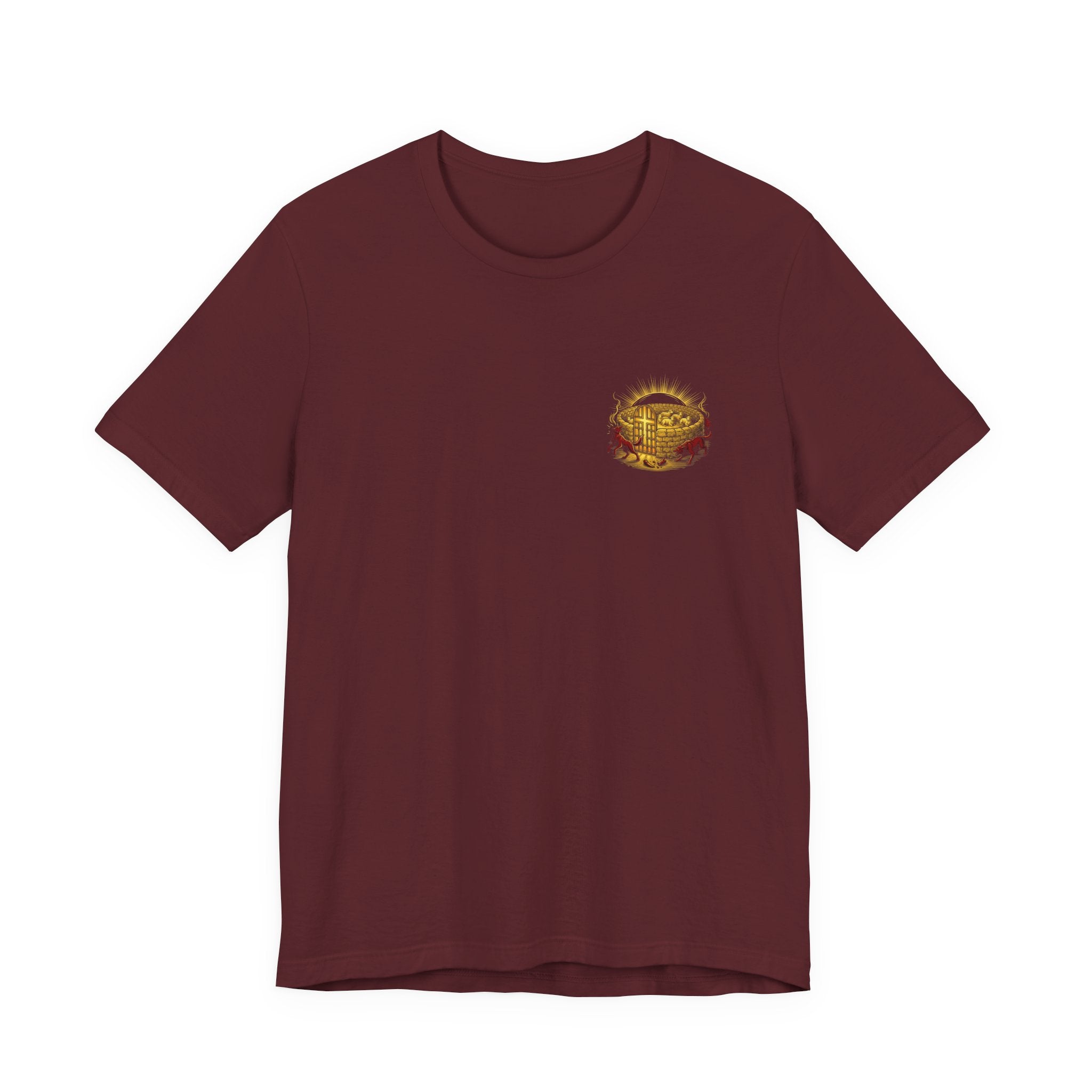 No One Will Snatch Them Christian Tee | Reformed Warrior Faith Shirt