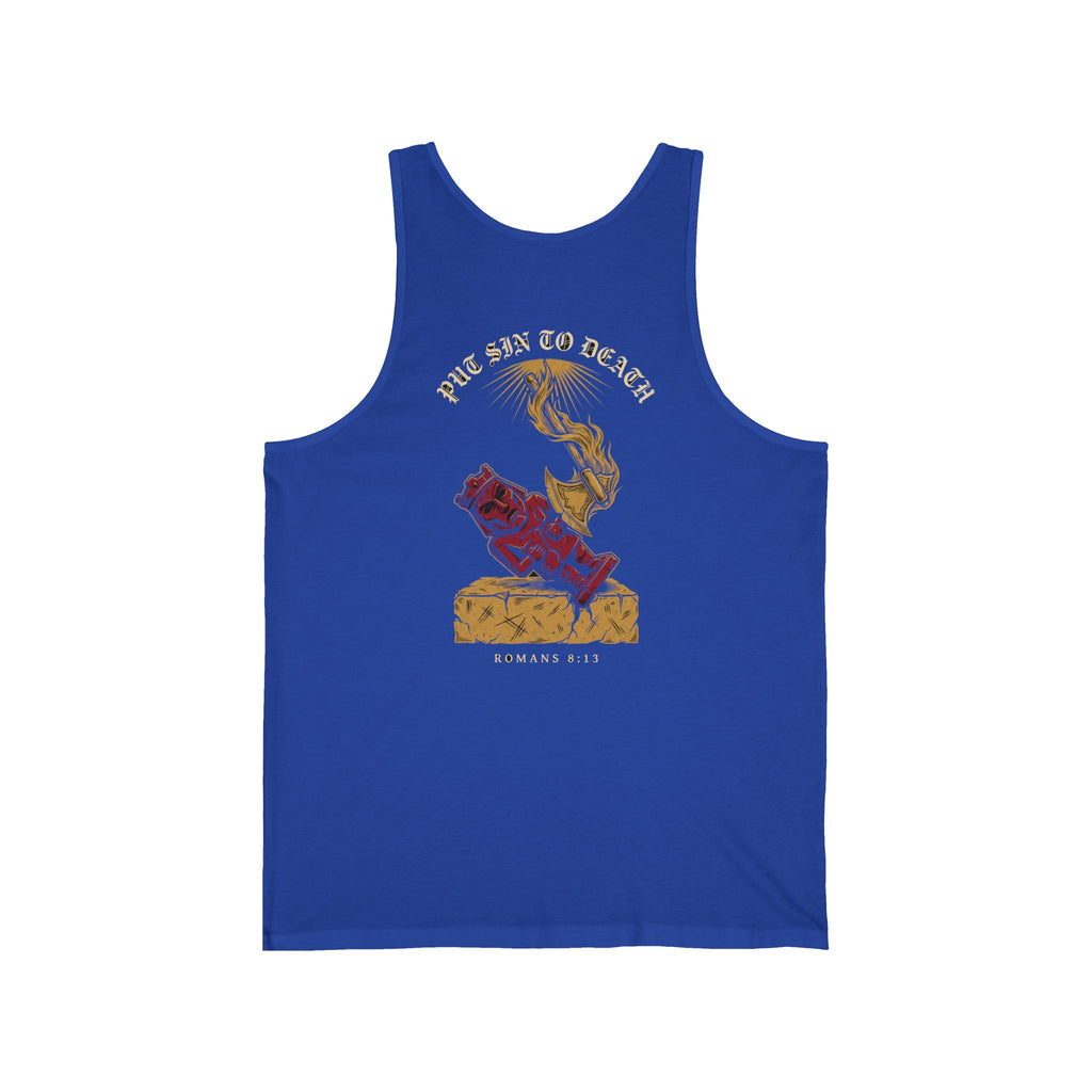 Put Sin to Death Christian Tank | Reformed Warrior Faith