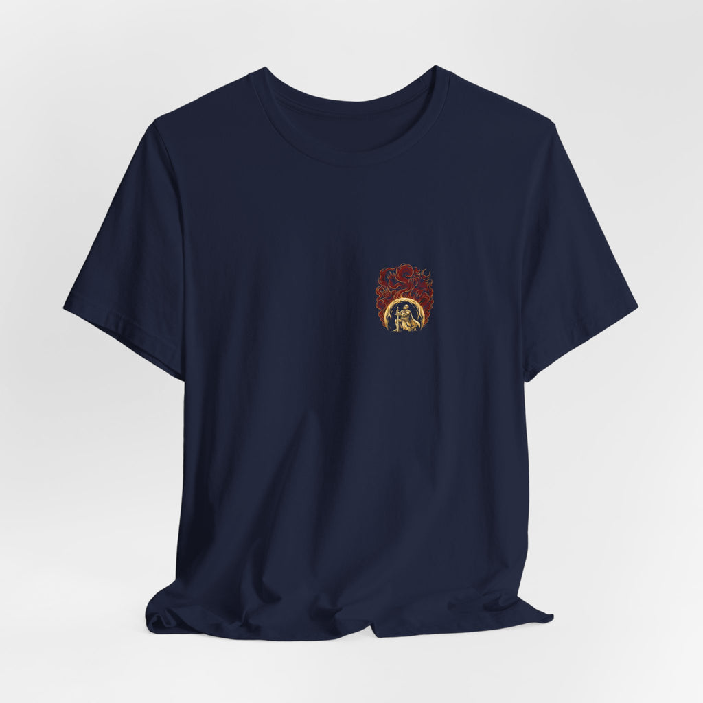 Not Against Flesh Christian Tee | Reformed Warrior Faith Shirt