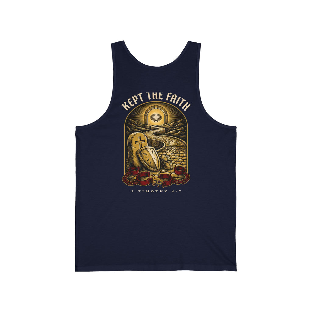 Kept the Faith Christian Tank | Reformed Warrior Faith