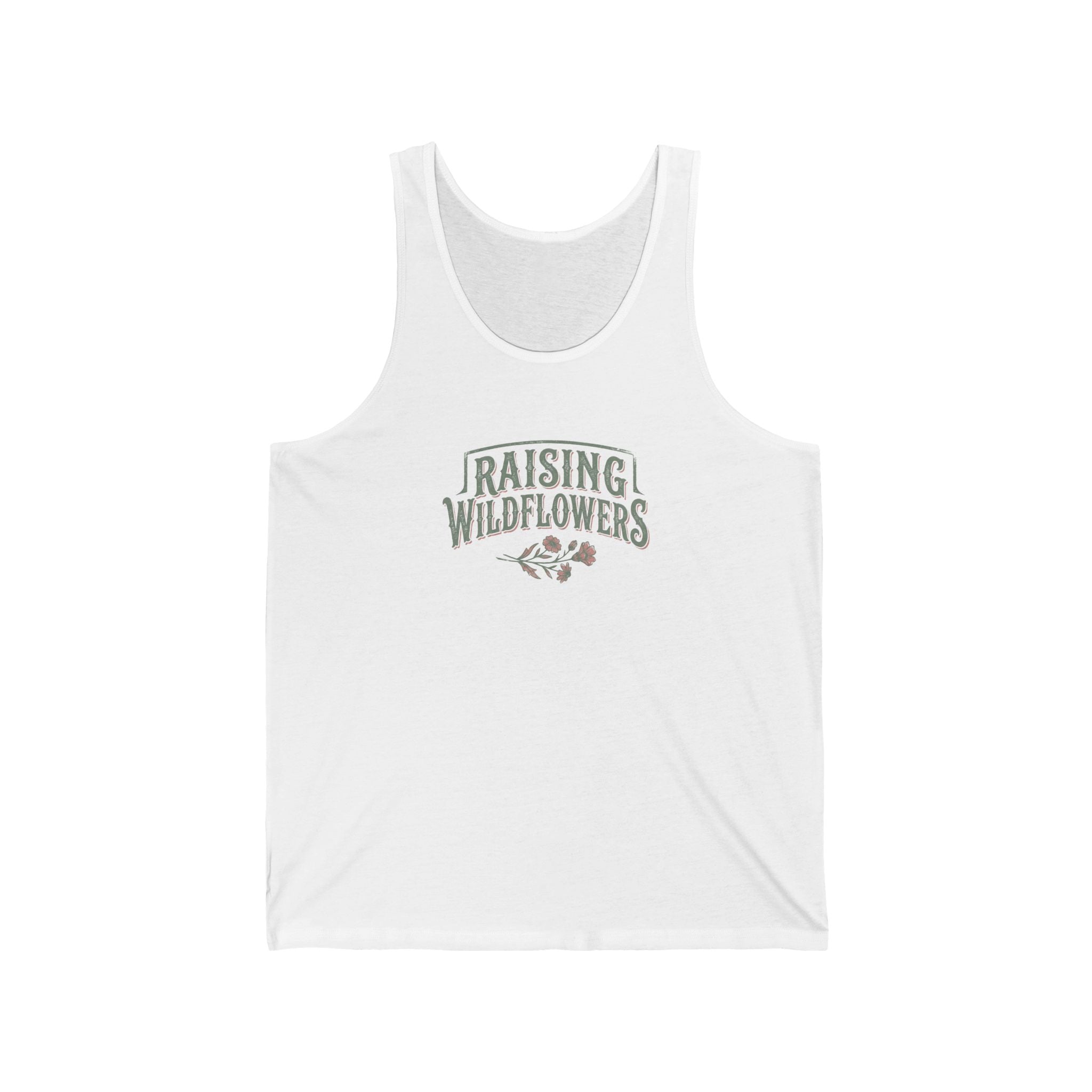 Raising Wildflowers Tank | Girl Mom Western Mom of Girls Tee