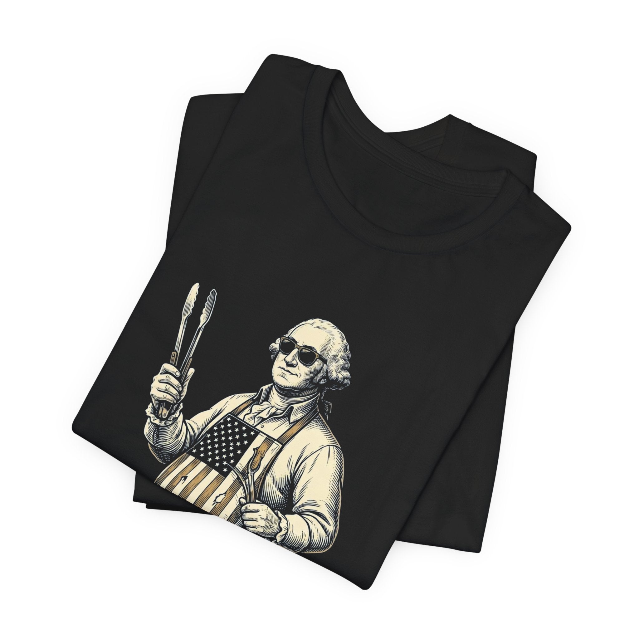 Revolutionary Dad T-Shirt | Funny 4th of July Dad Tee | Patriotic Grilling Gift | Founding Father Fathers Day Shirt