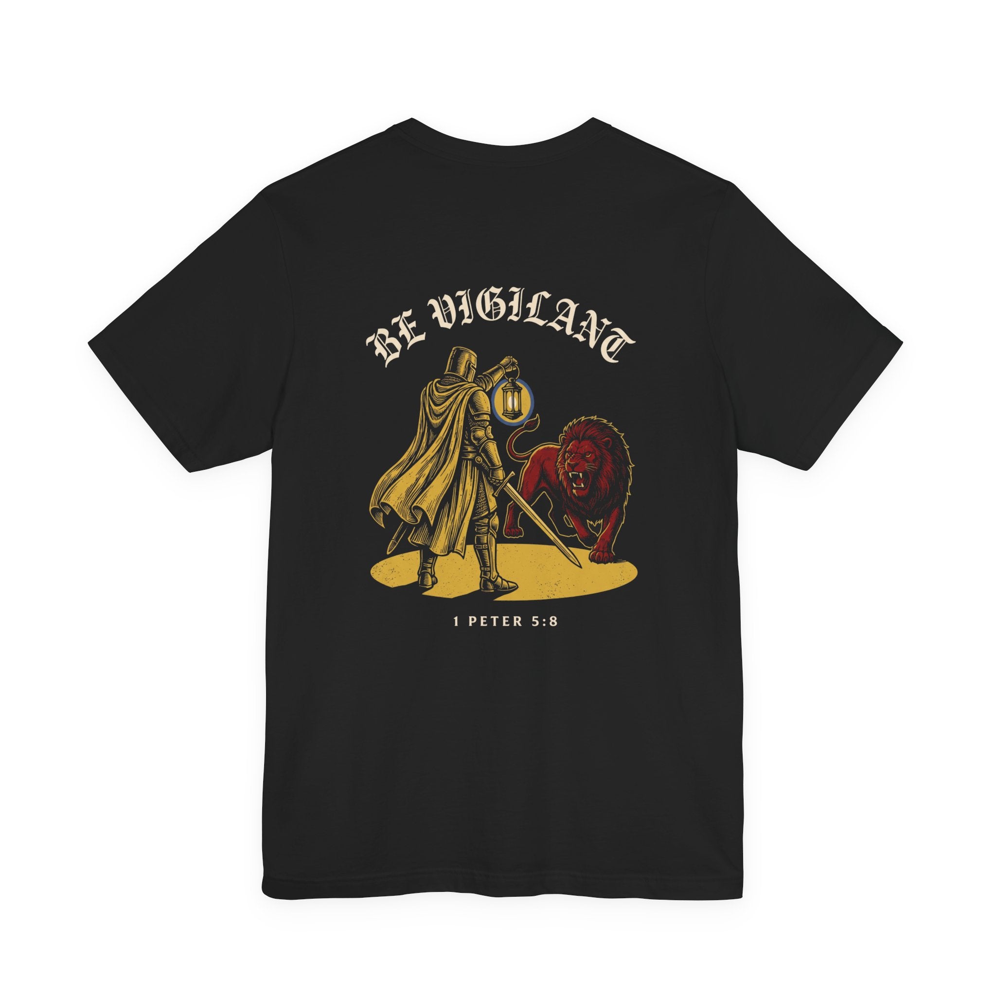 Be Vigilant Christian Tee | Reformed Warrior Faith Shirt