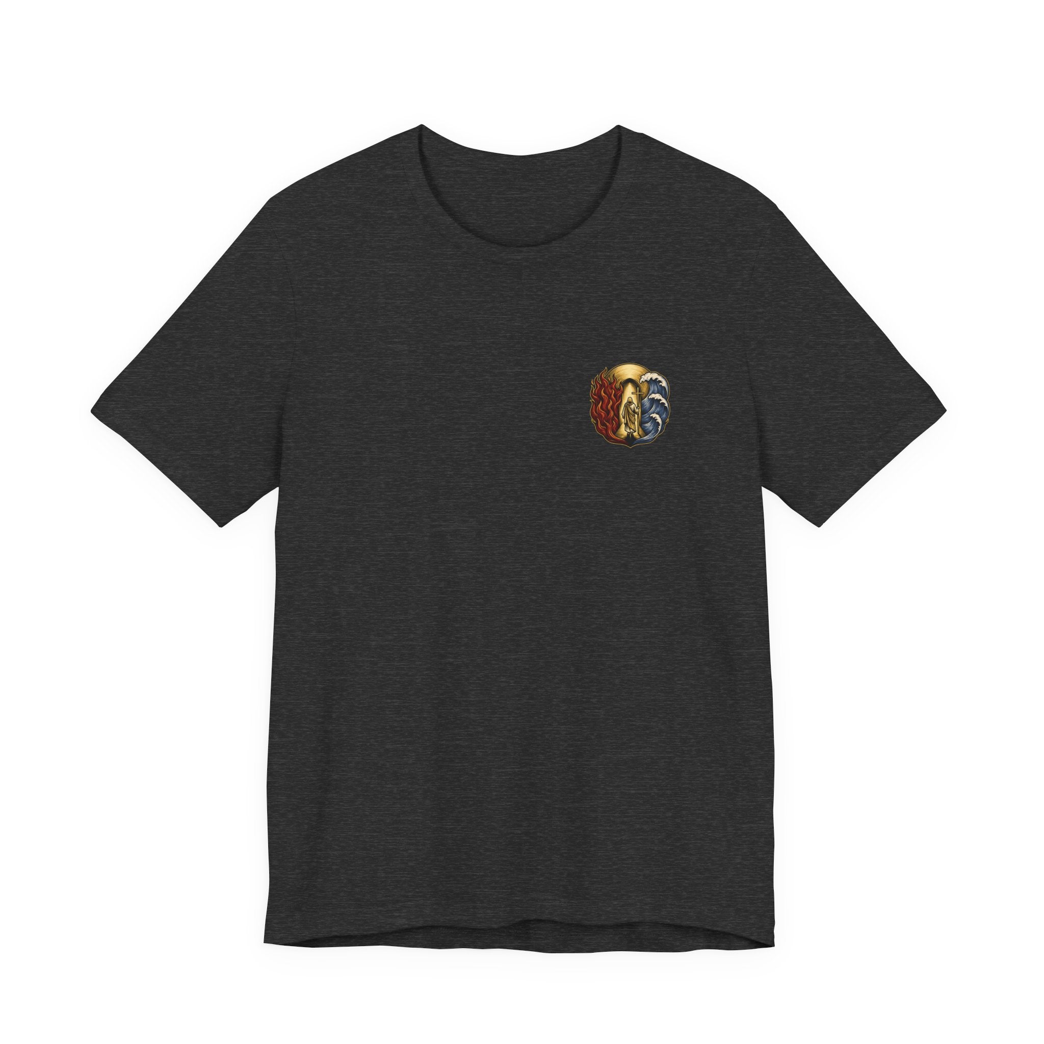 Through Fire and Water Christian Tee | Reformed Warrior Faith Shirt