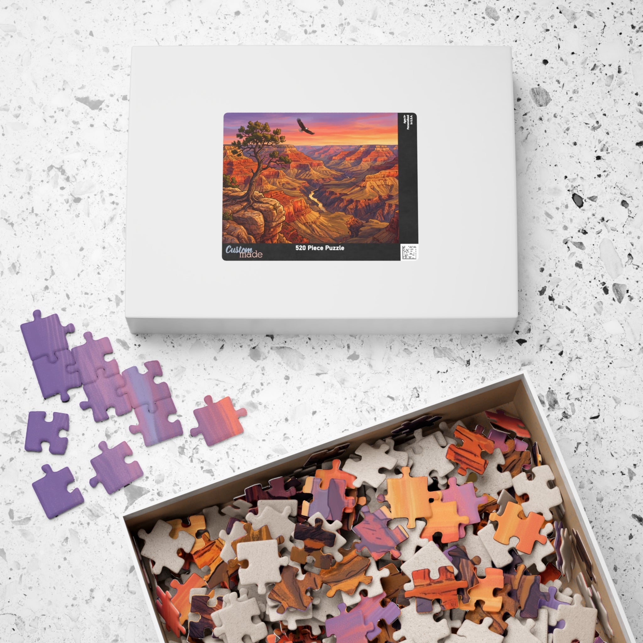 Grand Canyon at Sunset Jigsaw Puzzle | American Southwest Scenic