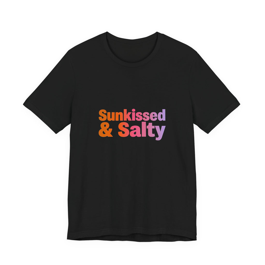 Sunkissed & Salty Tee - Retro 70s Typography Shirt