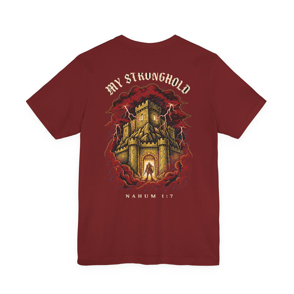 My Stronghold Christian Tee | Reformed Warrior Faith Shirt