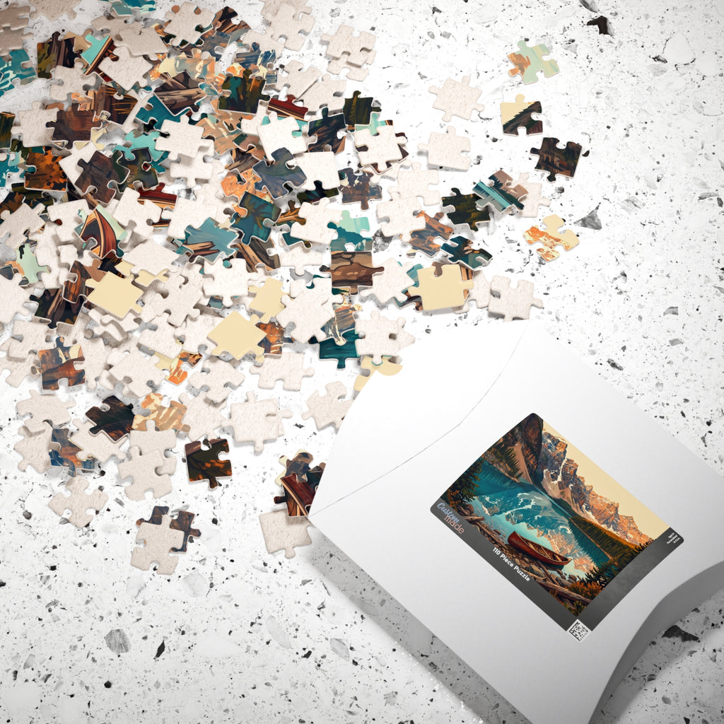 Banff Moraine Lake Jigsaw Puzzle | Canadian Rockies Scenic