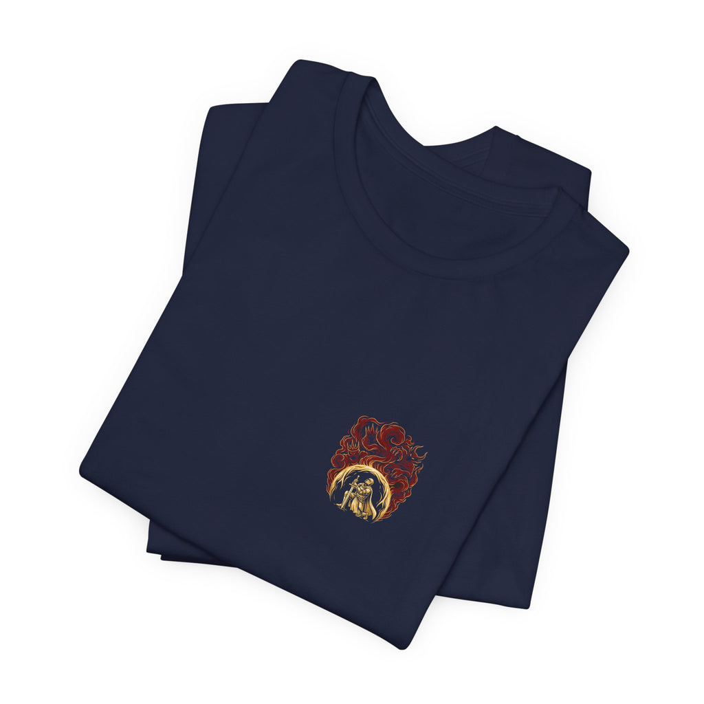 Not Against Flesh Christian Tee | Reformed Warrior Faith Shirt