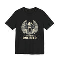 Out of Many One Beer T-Shirt | Funny Patriotic Eagle Beer Tee | 4th of July Drinking Gift | Beer Lover Shirt