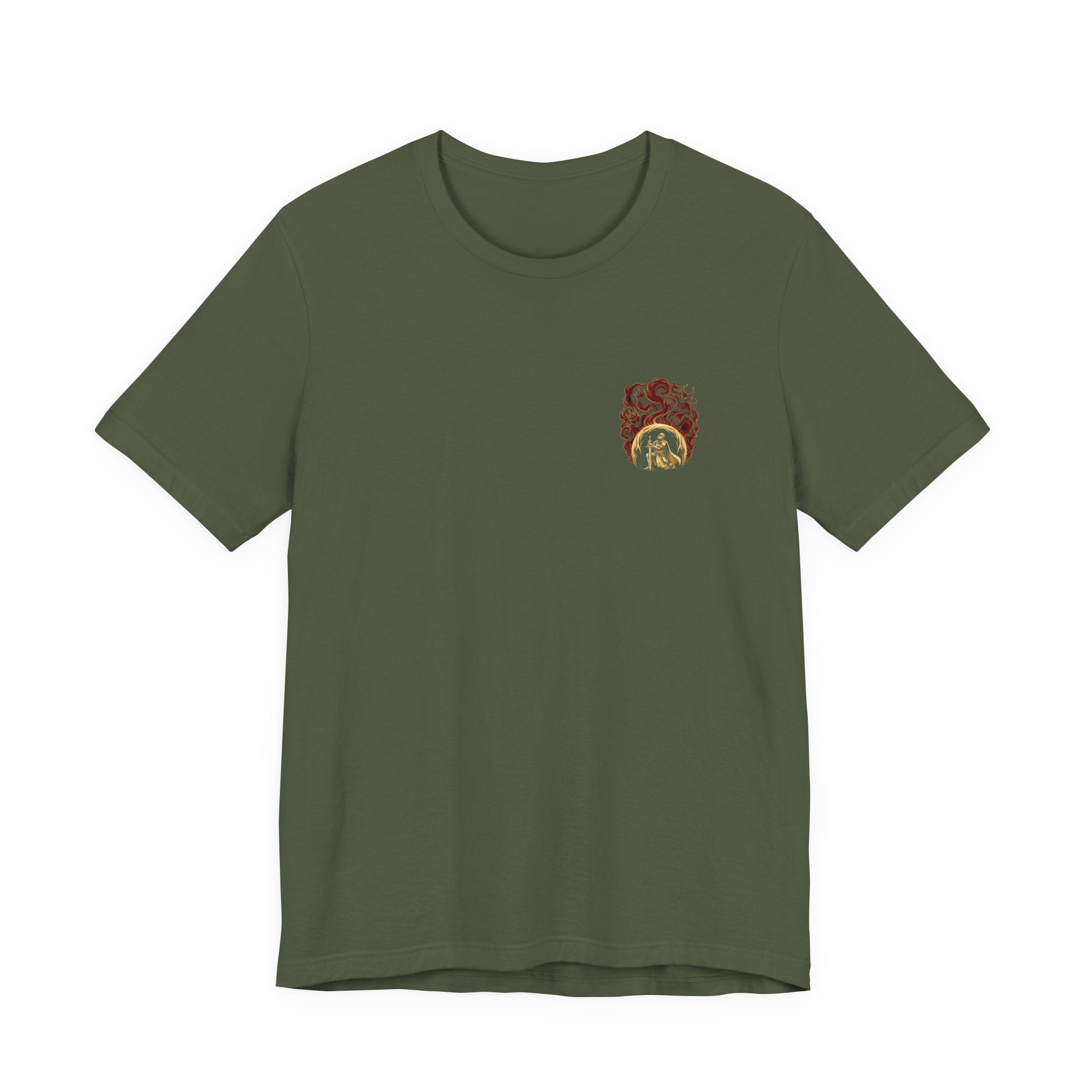Not Against Flesh Christian Tee | Reformed Warrior Faith Shirt