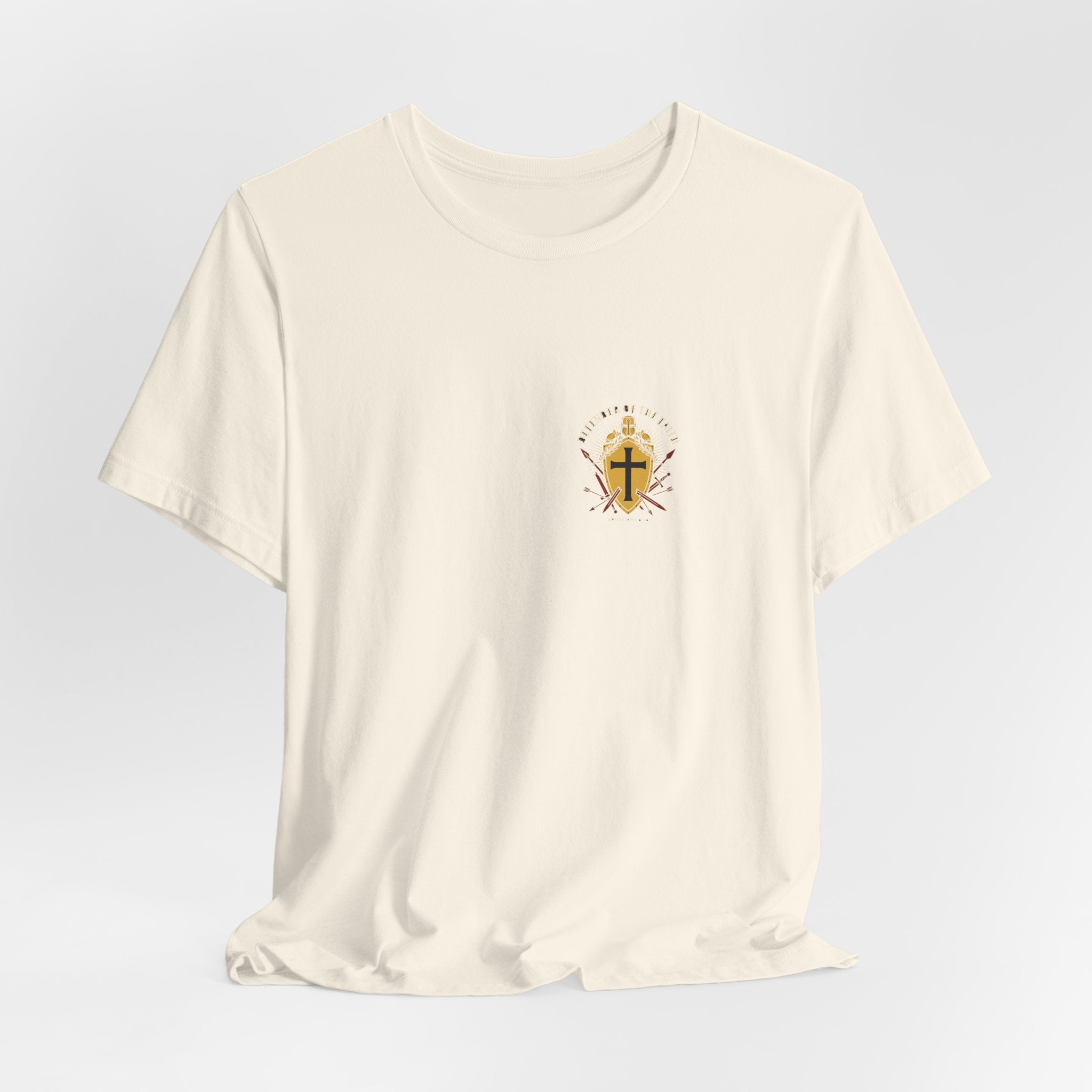 No Weapon Formed Against Me Warrior Christian Tee | Crusades Faith Bible Shirt
