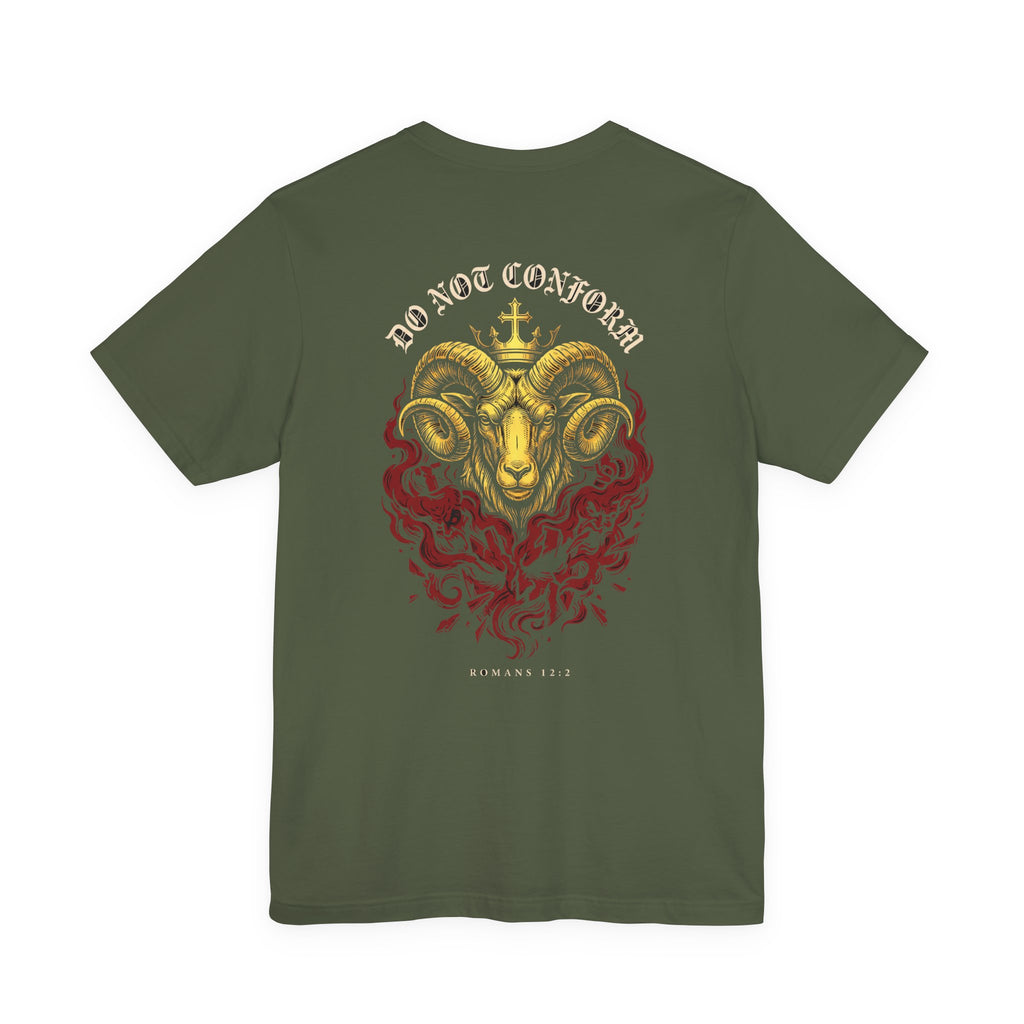 Do Not Conform Christian Tee | Reformed Warrior Faith Shirt