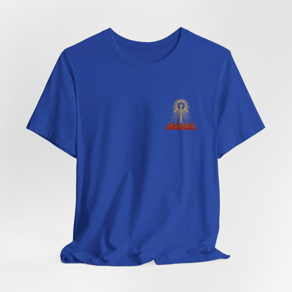 None Can Stay His Hand Christian Tee | Reformed Warrior Faith Shirt