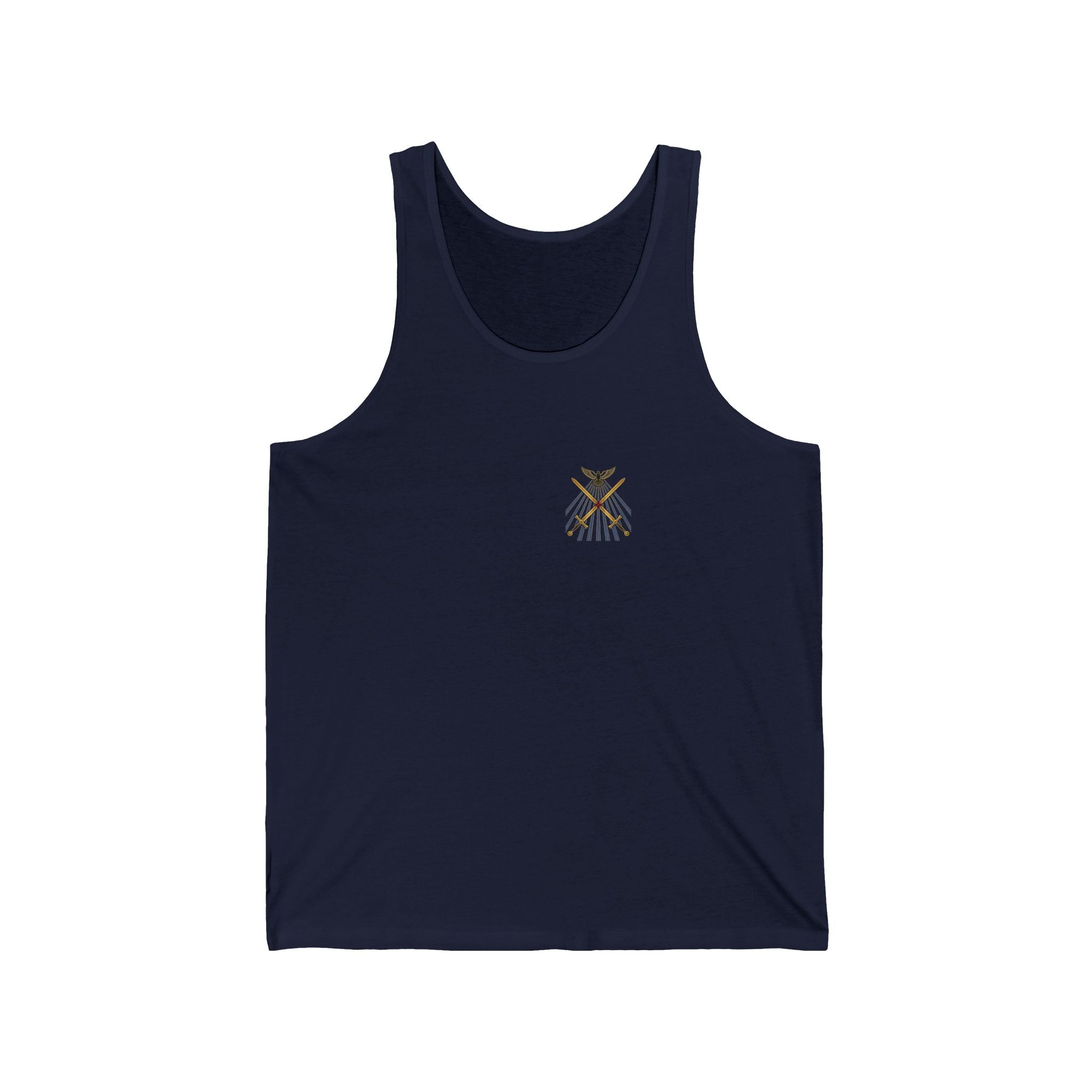 Not by Might Nor by Power Christian Tank | Reformed Warrior Faith