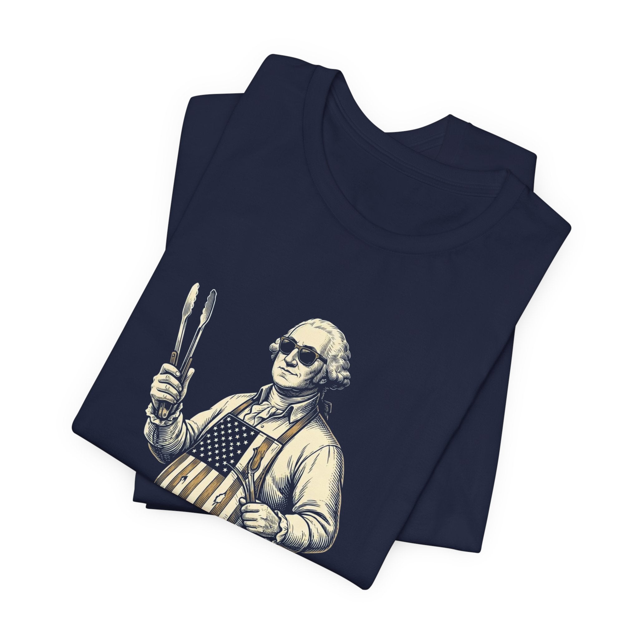 Revolutionary Dad T-Shirt | Funny 4th of July Dad Tee | Patriotic Grilling Gift | Founding Father Fathers Day Shirt