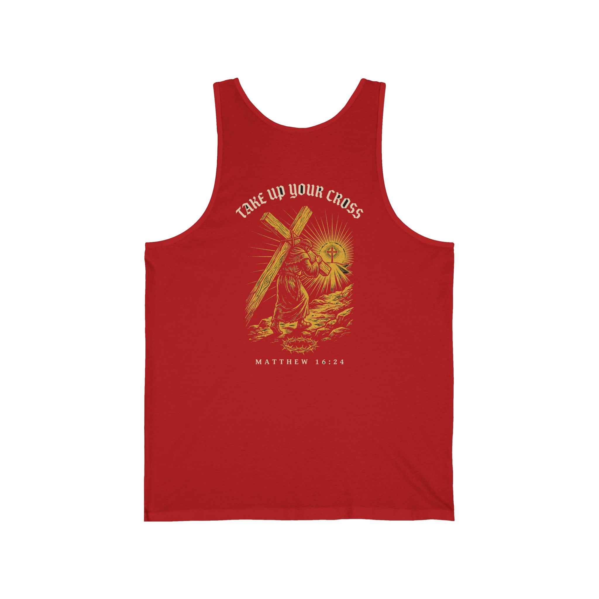 Take Up Your Cross Christian Tank | Reformed Warrior Faith