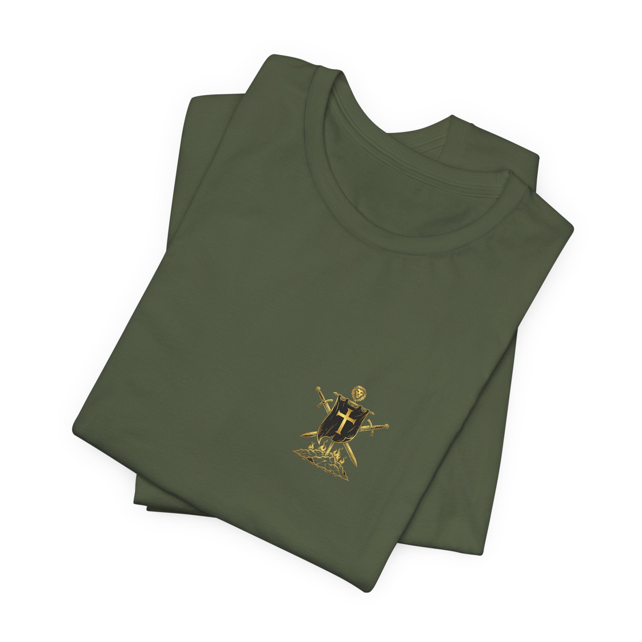 The Battle Belongs to the Lord Christian Tee | Reformed Warrior Faith Shirt
