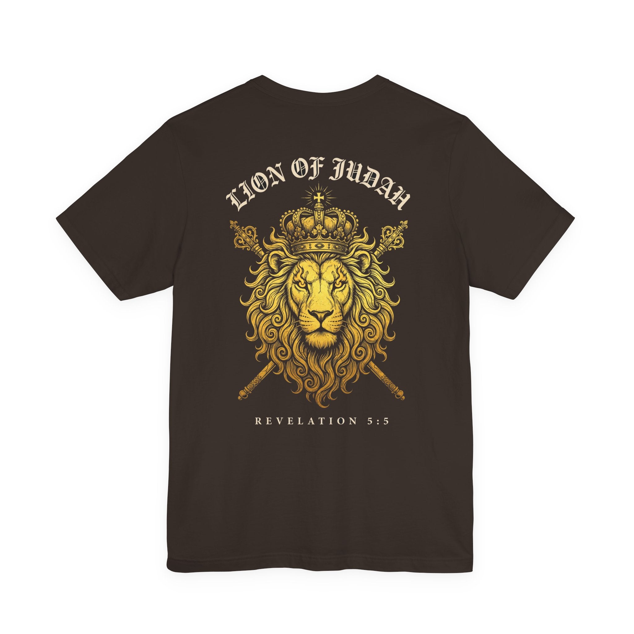 Lion of Judah Christian Tee | Reformed Warrior Faith Shirt
