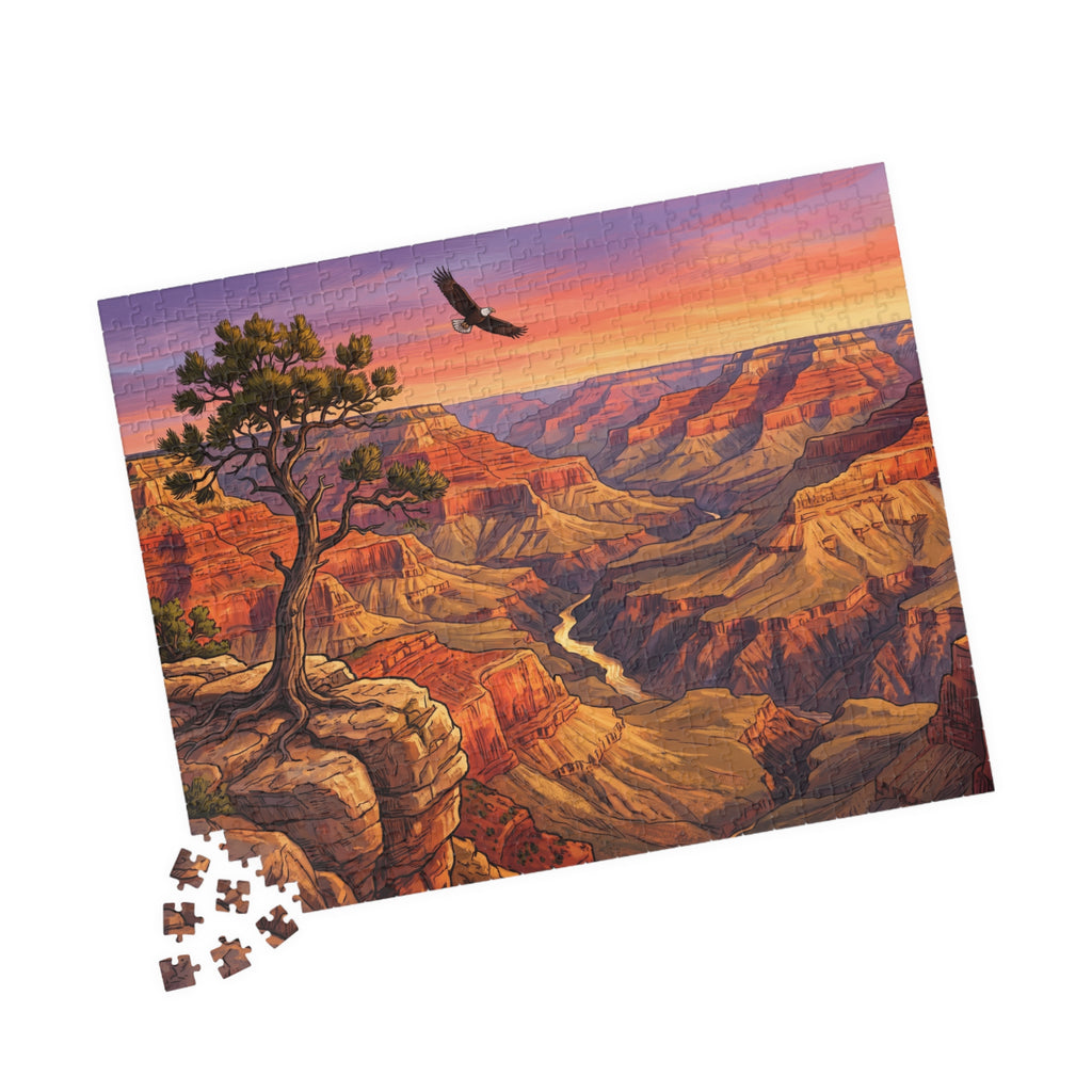 Grand Canyon at Sunset Jigsaw Puzzle | American Southwest Scenic