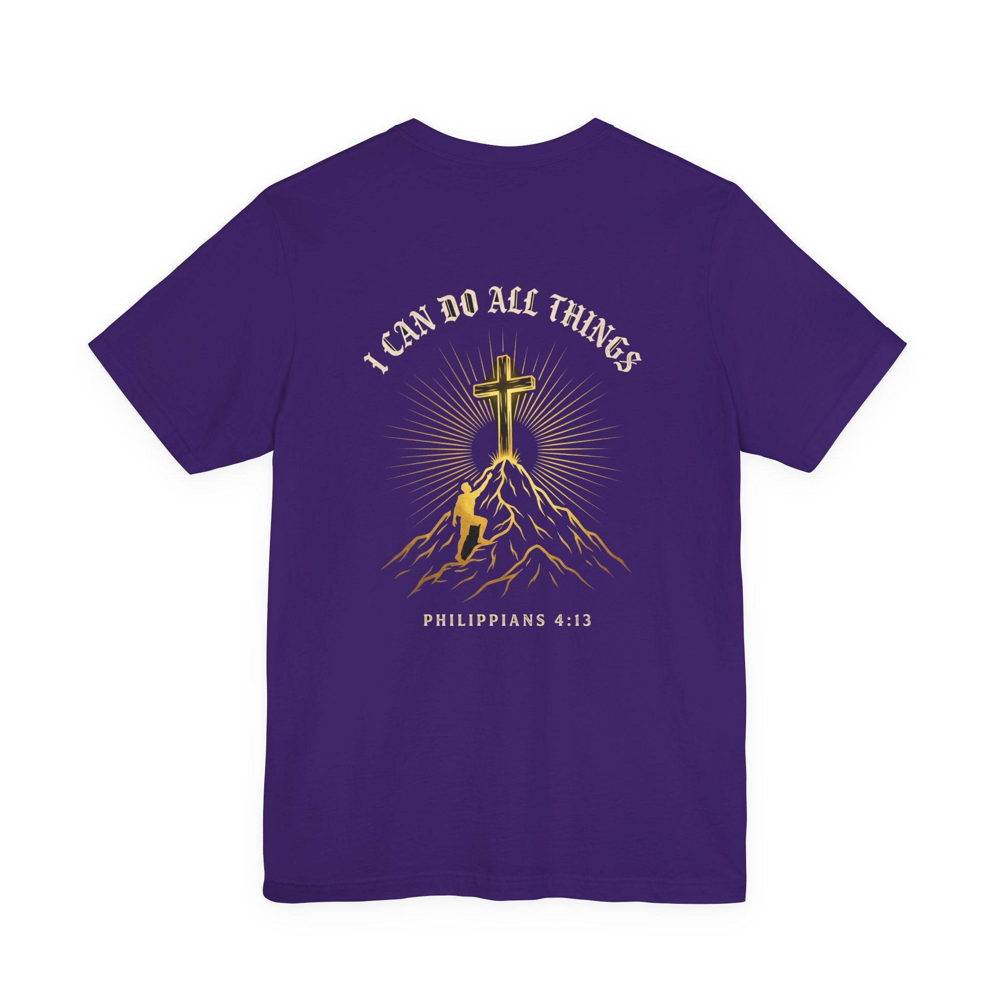 I Can Do All Things Through Christ Christian Tee | Faith Bible Verse Shirt