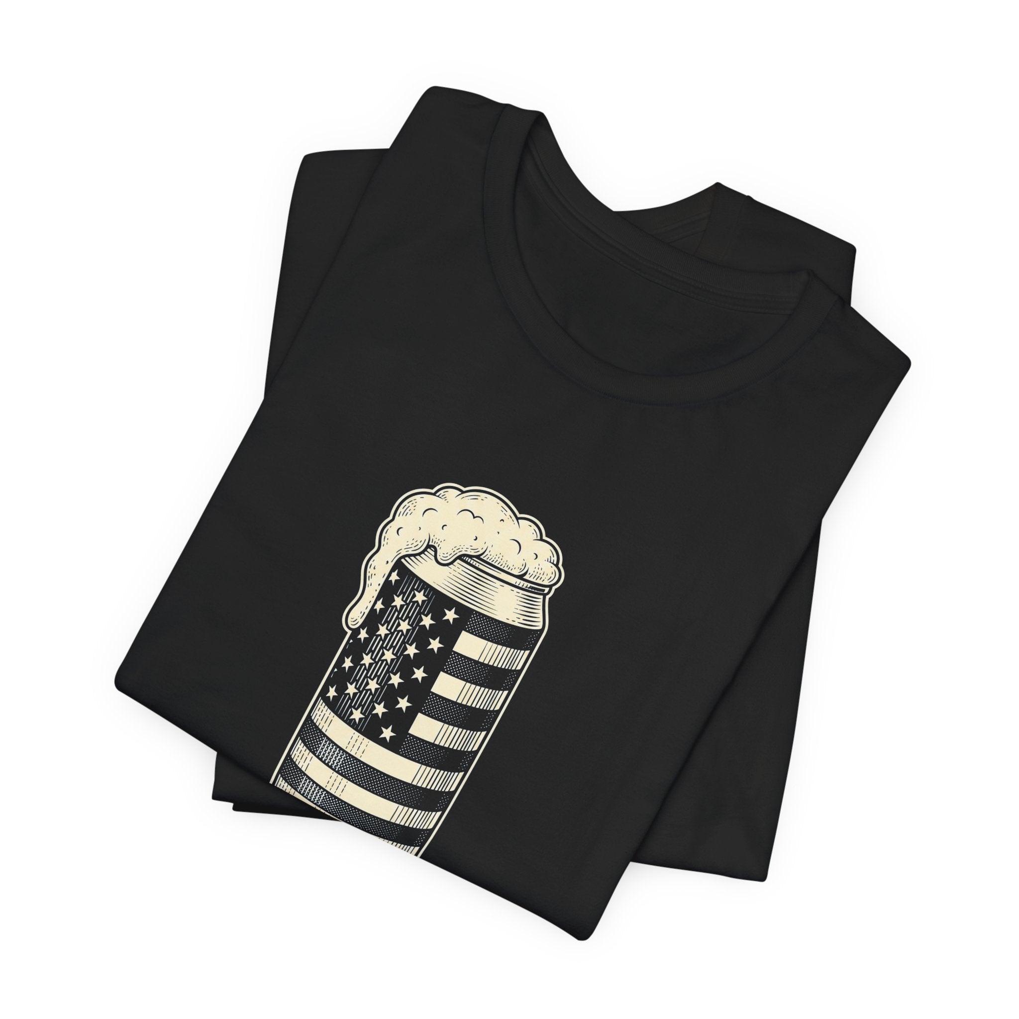 Red White and Brew T-Shirt | Funny 4th of July Beer Tee | Patriotic Drinking Gift | Craft Beer Lover Shirt