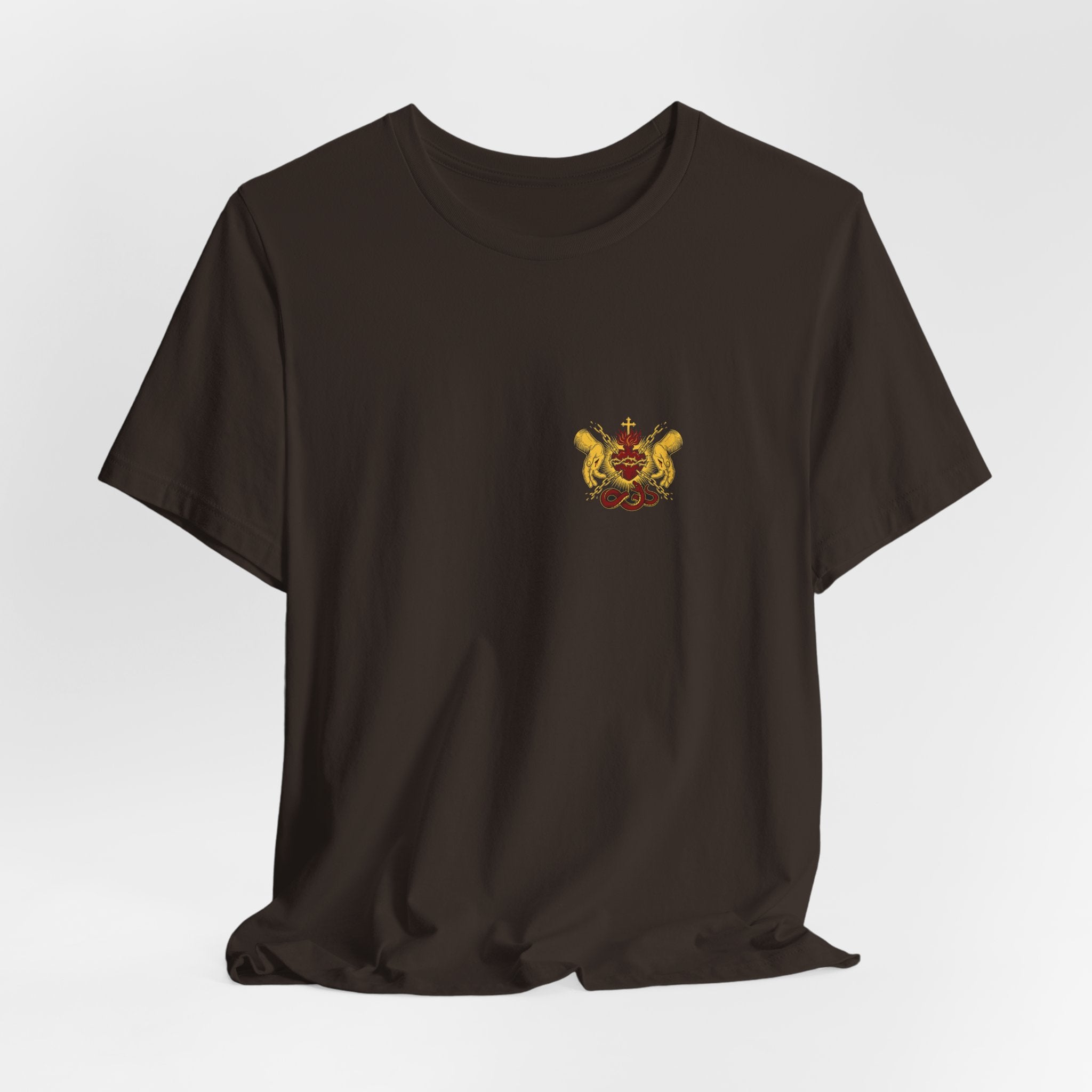 Love Never Fails Christian Tee | Reformed Warrior Faith Shirt