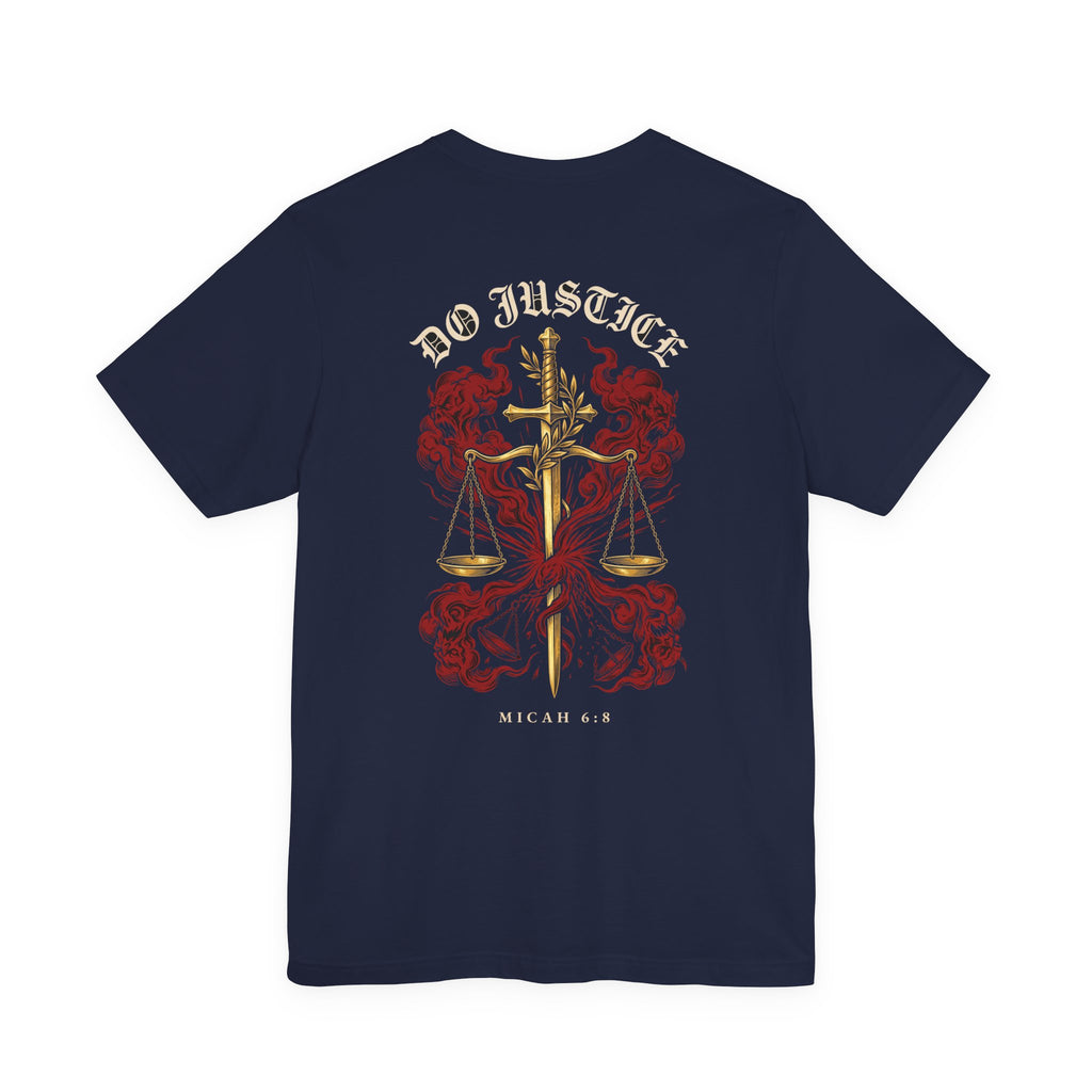 Do Justice Christian Tee | Reformed Warrior Faith Shirt