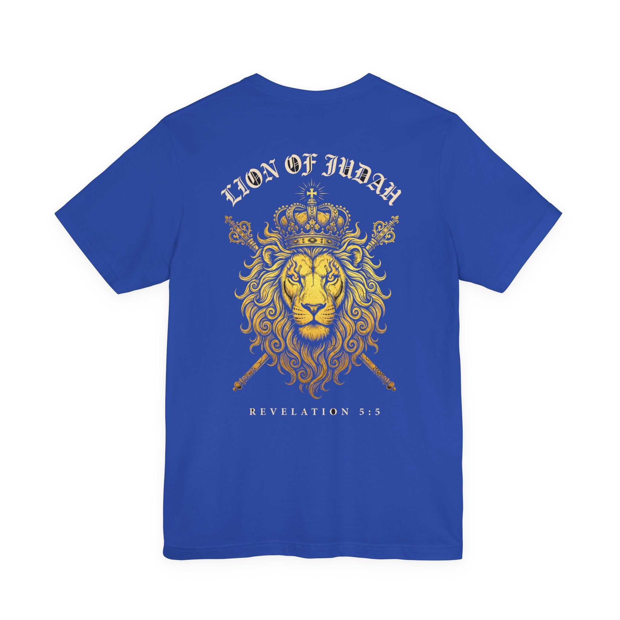 Lion of Judah Christian Tee | Reformed Warrior Faith Shirt