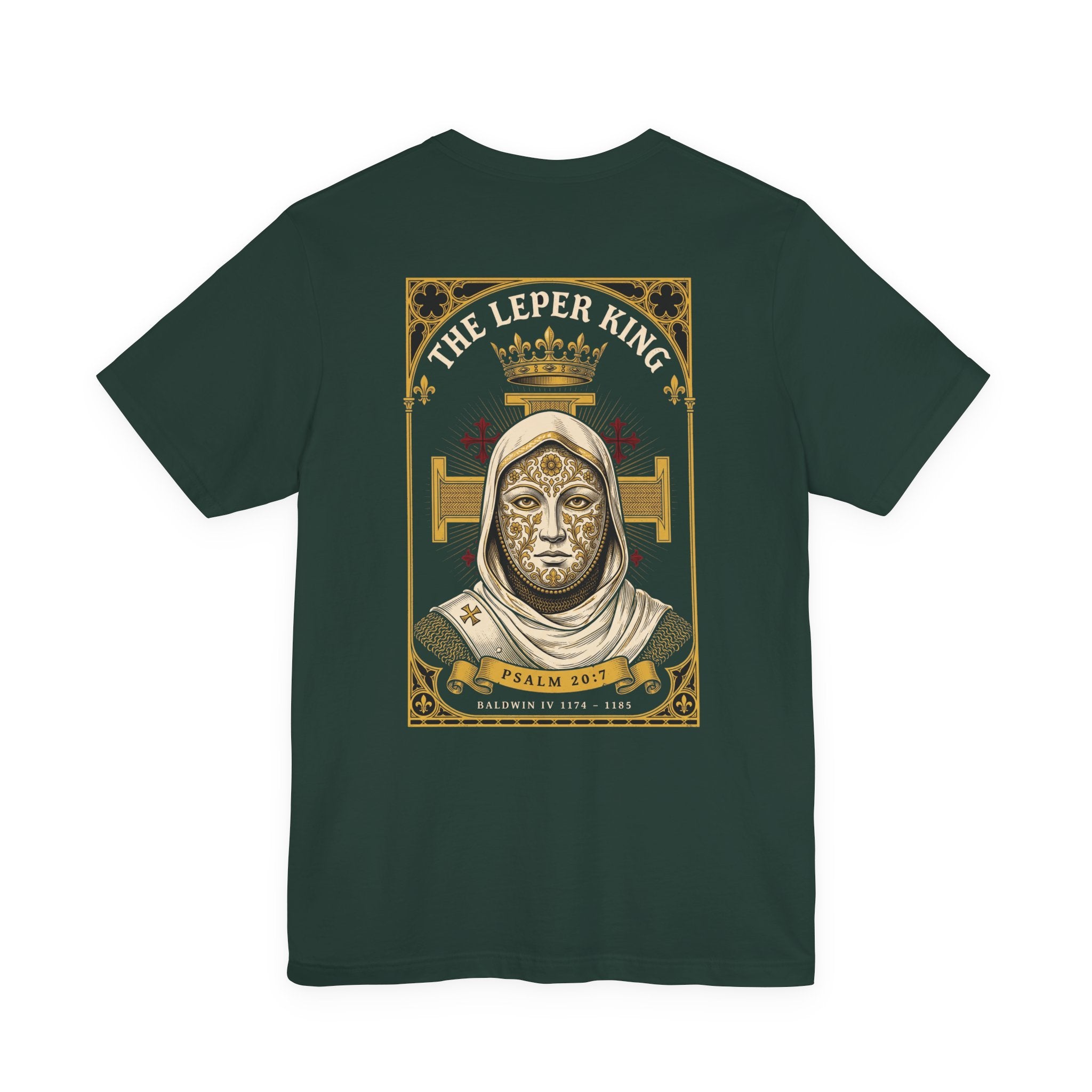 The Leper King Christian Tee | Reformed Warrior Faith Shirt