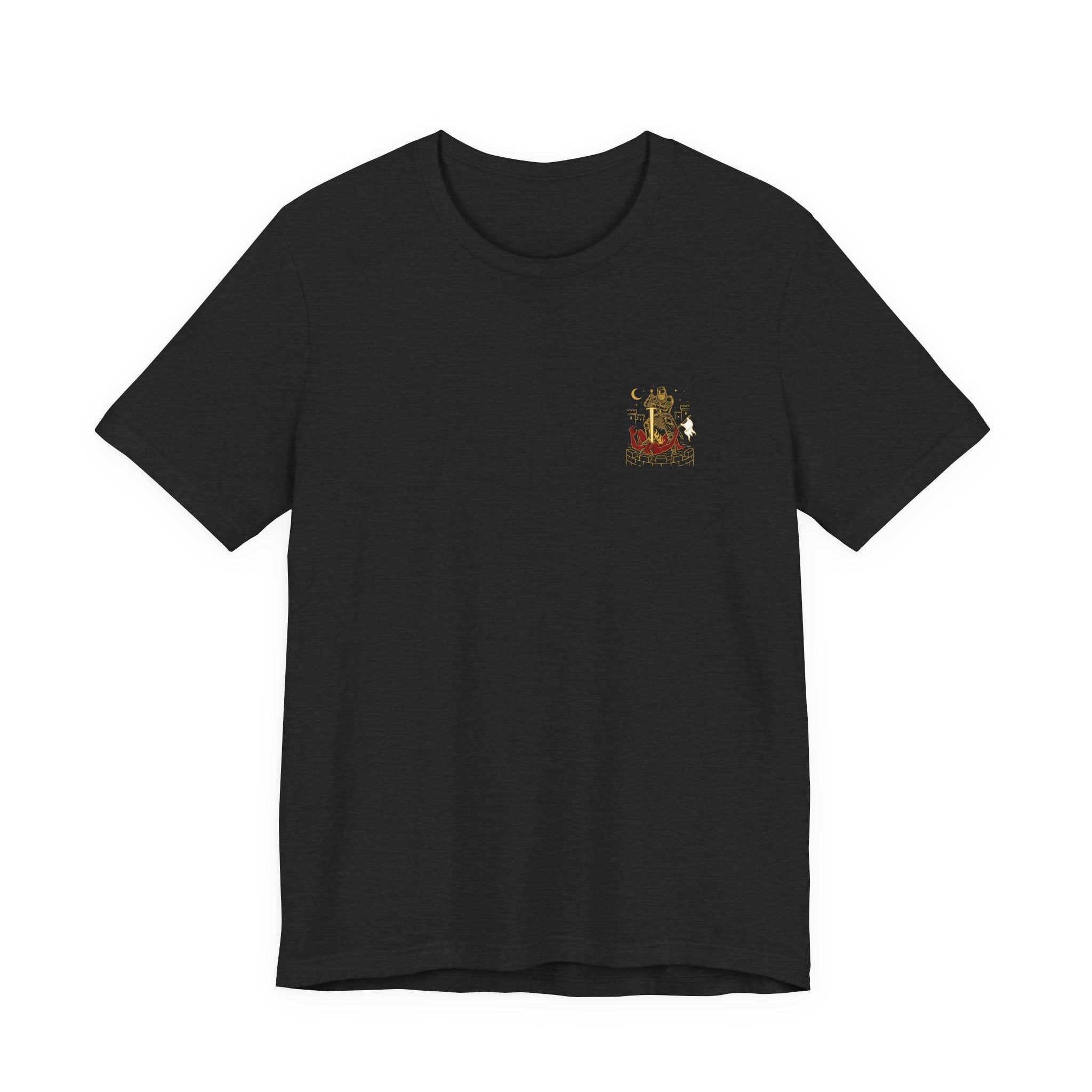 Seek No Peace With Evil Christian Tee | Reformed Warrior Faith Shirt