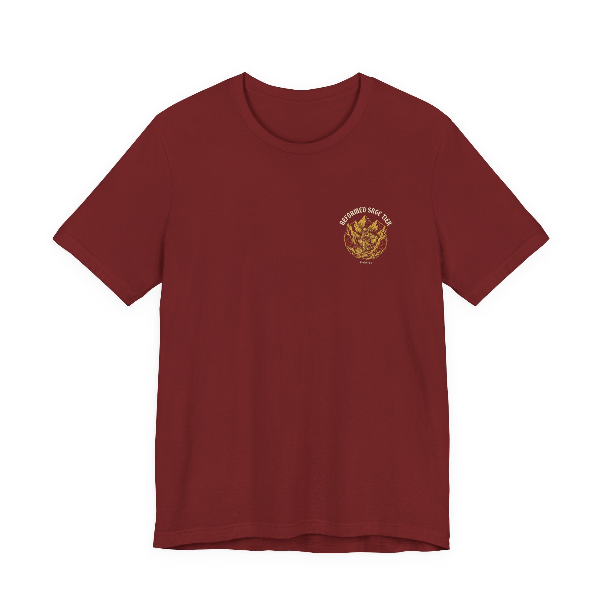 Fear No Evil Christian Tee | Psalm 23:4 Warrior Faith Bible Shirt