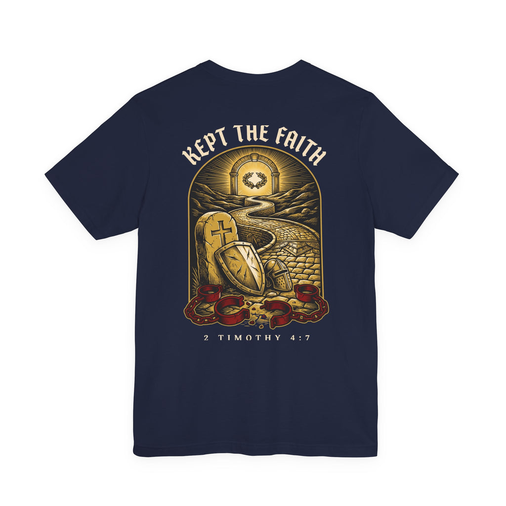 Kept the Faith Christian Tee | Reformed Warrior Faith Shirt