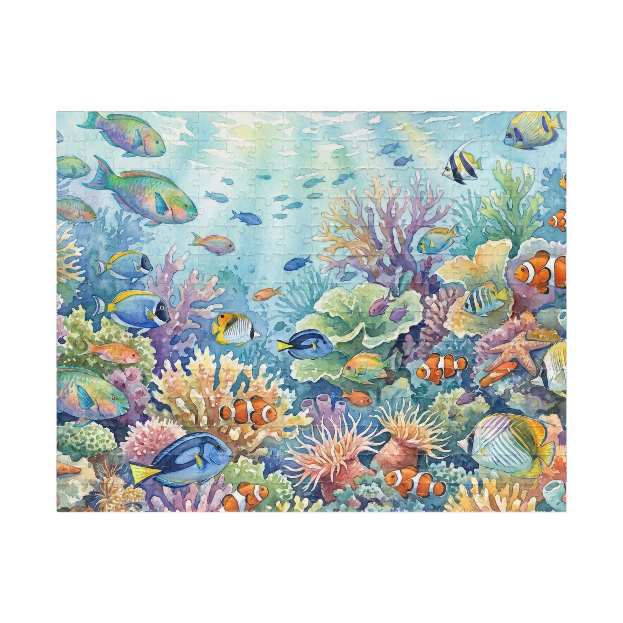 Underwater Harmony Jigsaw Puzzle with Tropical Fish Scene